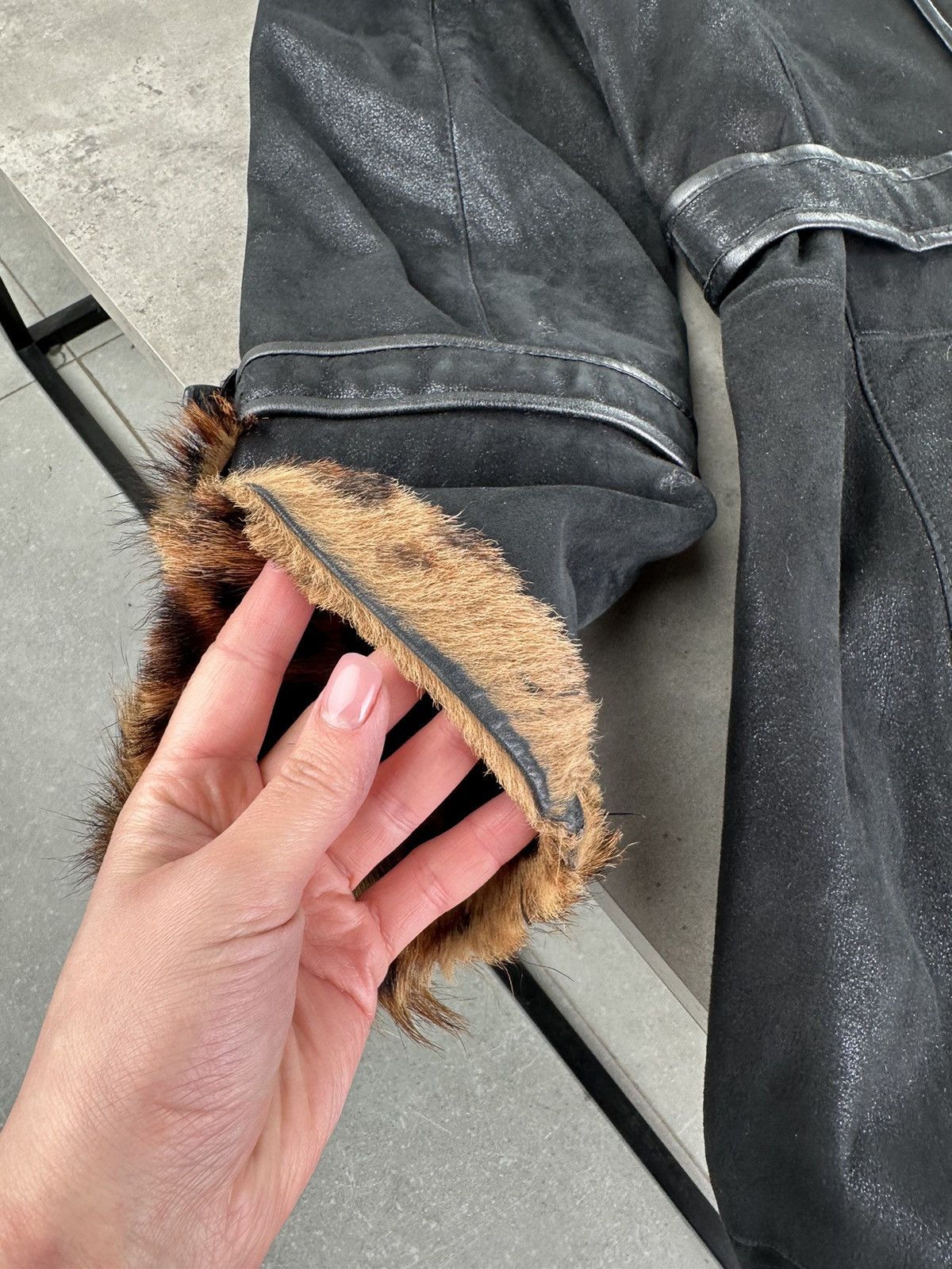 Japanese Brand Vintage Sheepskin Coat Size L / US 10 / IT 46 - 16 Thumbnail