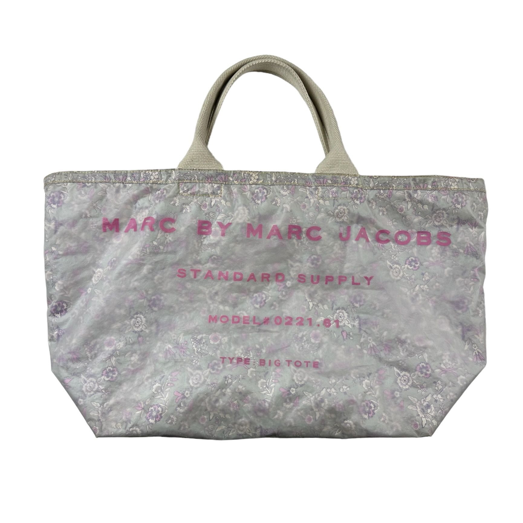 Marc Jacobs two layers transparent flowers printed bag Size ONE SIZE - 1 Thumbnail