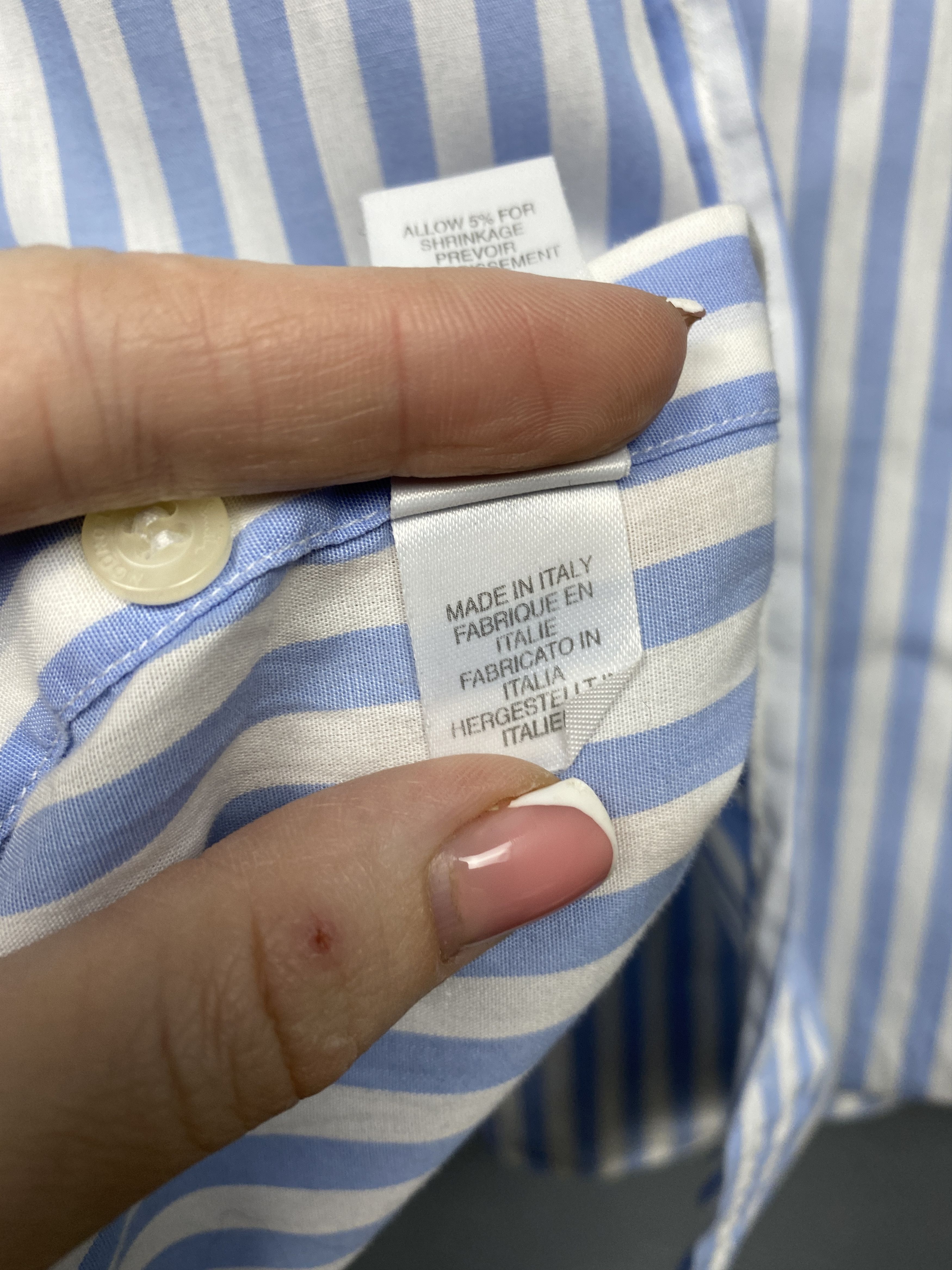 Paul Smith Paul Smith London Long Sleeve Striped Shirt on cufflinks Size US L / EU 52-54 / 3 - 8 Thumbnail