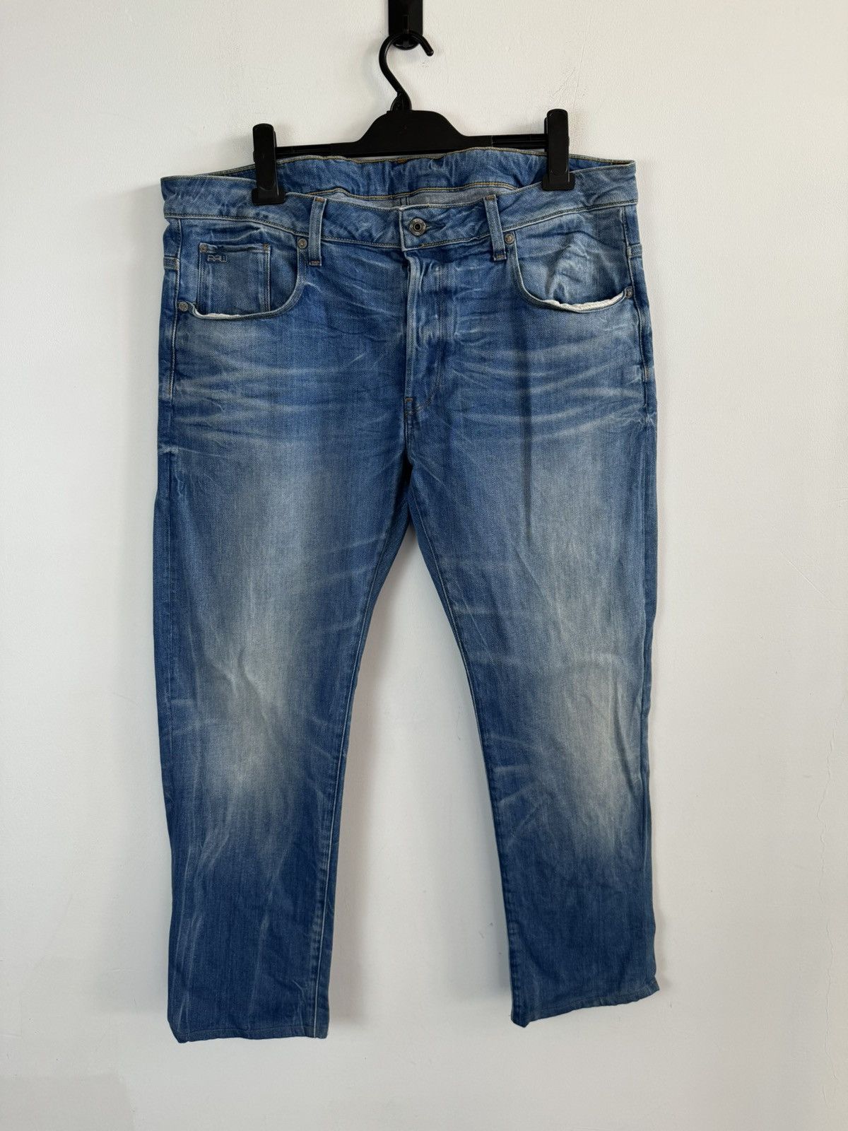 G-Star G-Star Raw Blue Denim Jeans Size US 38 / EU 54 - 2 Thumbnail