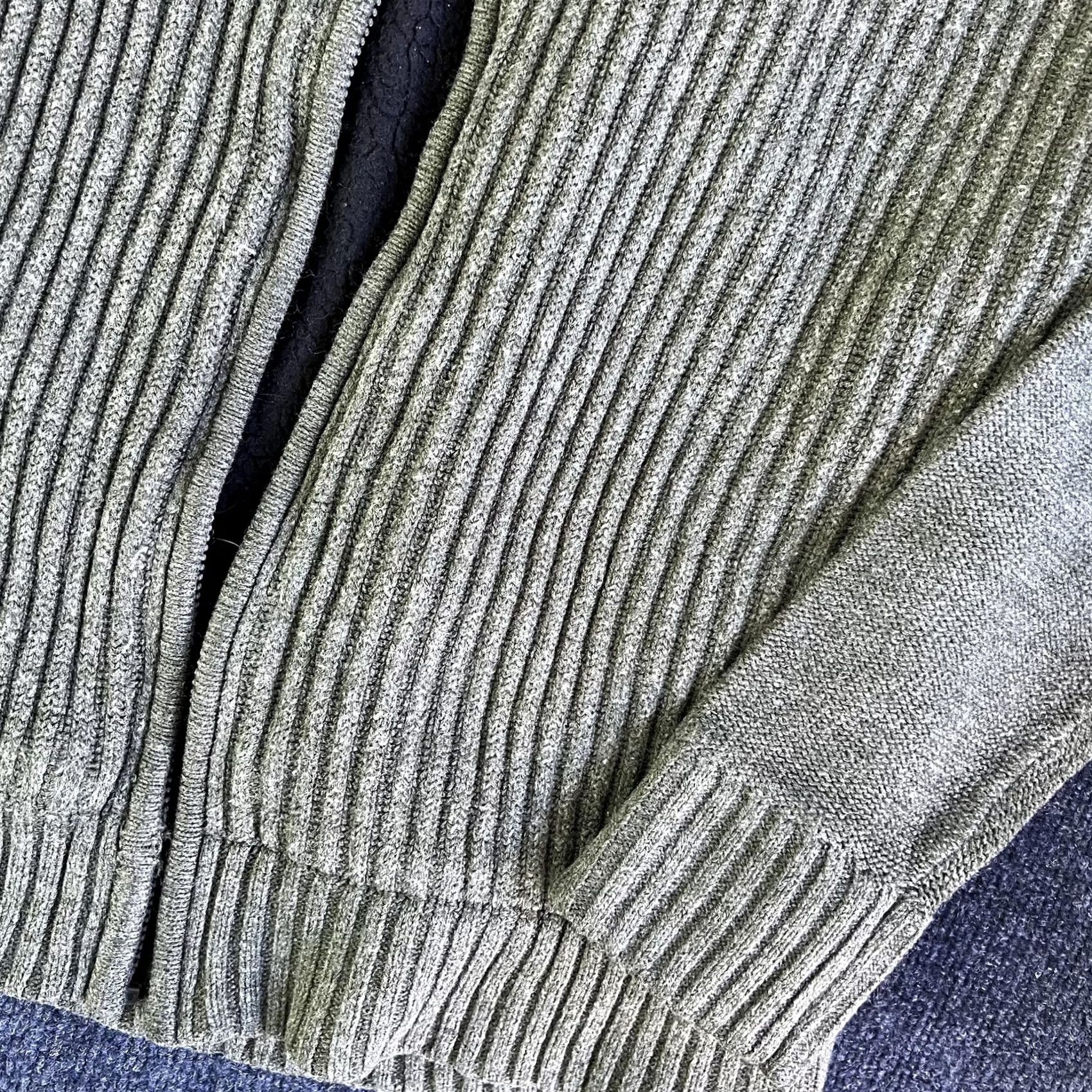 Weatherproof Weatherproof Vintage Sweater Mens L Green Full Zip Mock Neck Sherpa Lined Size US L / EU 52-54 / 3 - 2 Thumbnail