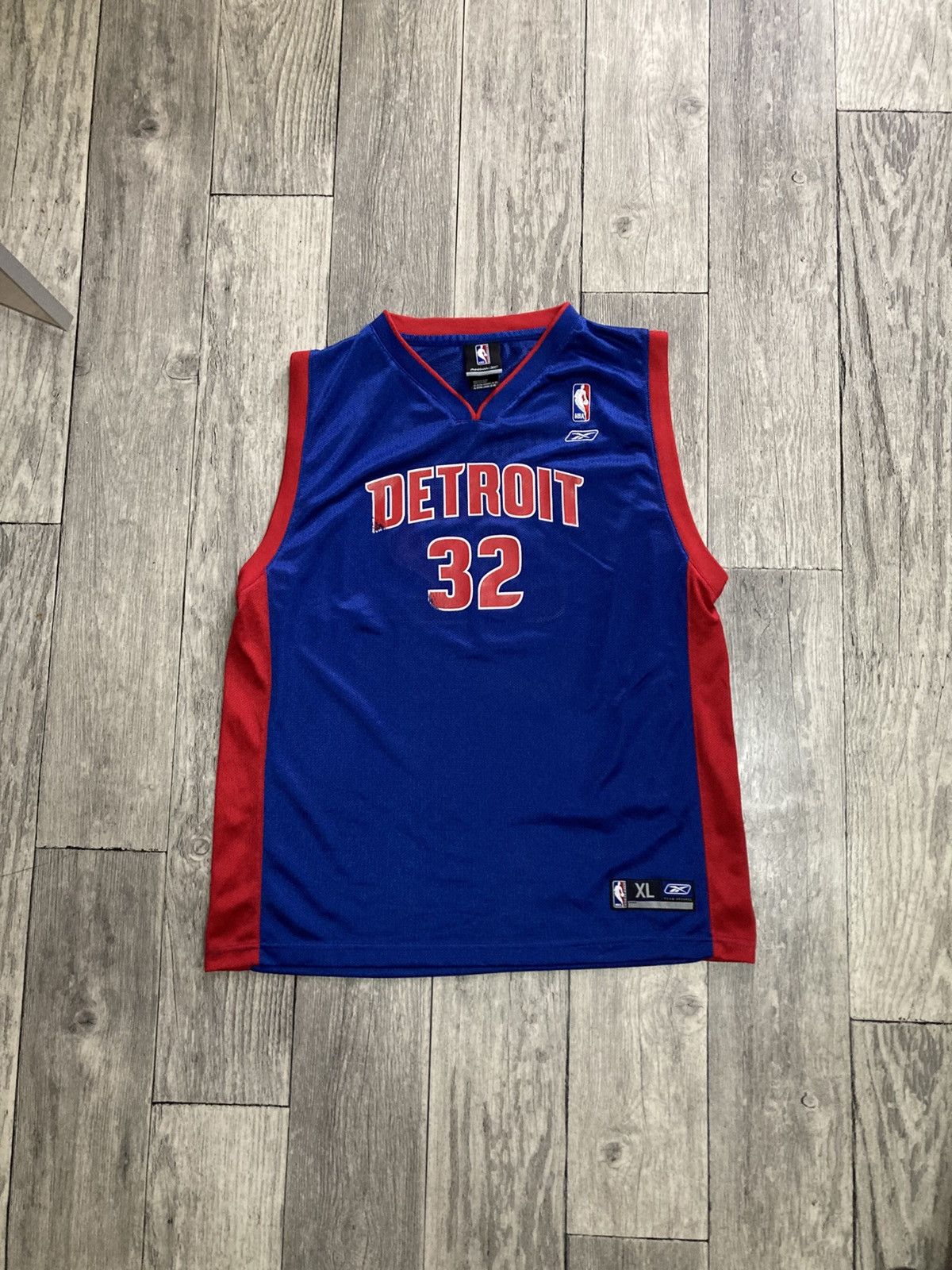 NBA × Reebok × Vintage Vintage Reebok Detroit pistons Hamilton Jersey S y2k 90’s Size US S / EU 44-46 / 1 - 2 Thumbnail