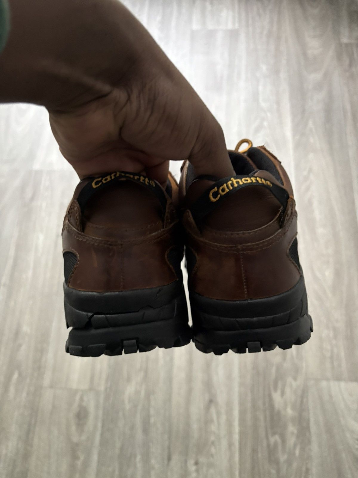 Carhartt Carhartt Shoes Steel Toe Oxford Heavy Duty Work Shoes Brown Size US 9.5 / EU 42-43 - 7 Thumbnail