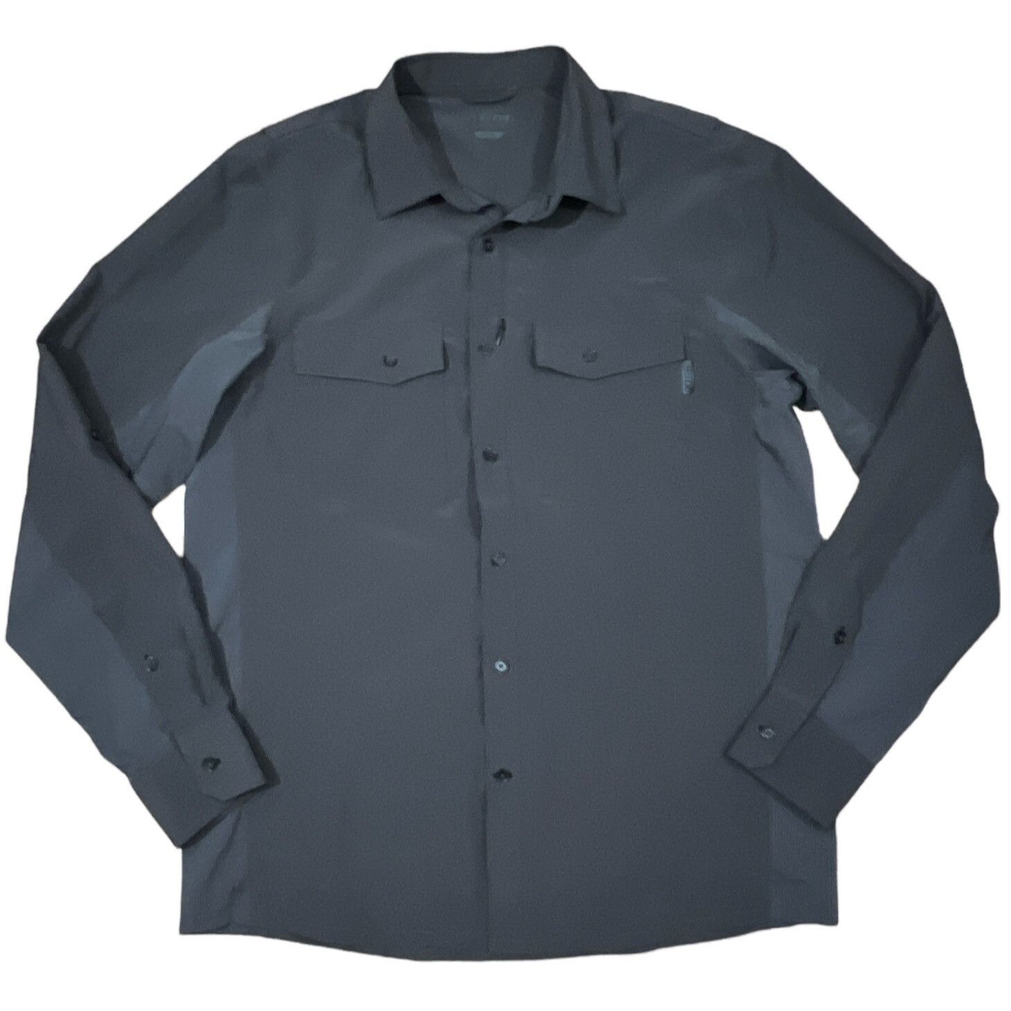 Other Klim Size MEDIUM Button Front shirt Pockets Long Sleeve Gray Size US M / EU 48-50 / 2 - 1 Thumbnail
