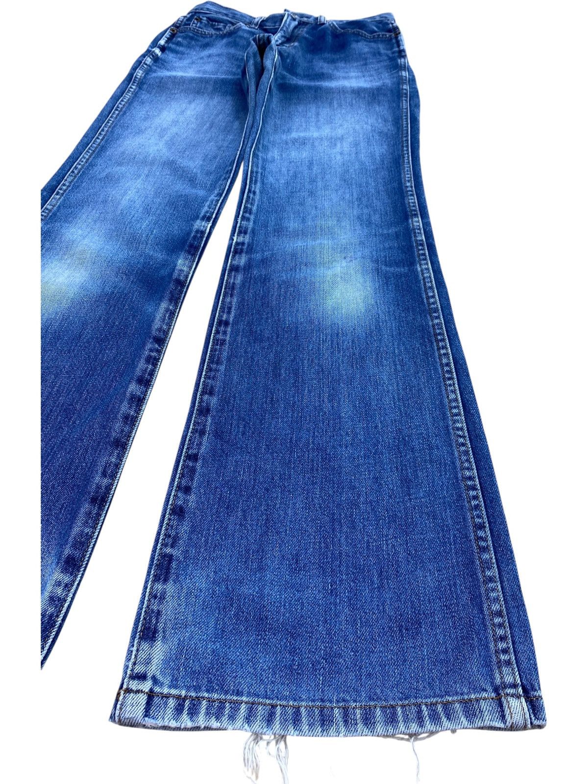 Japanese Brand Japanese Brand Blue Way Flare Style Jeans Size US 26 / EU 42 - 15 Thumbnail