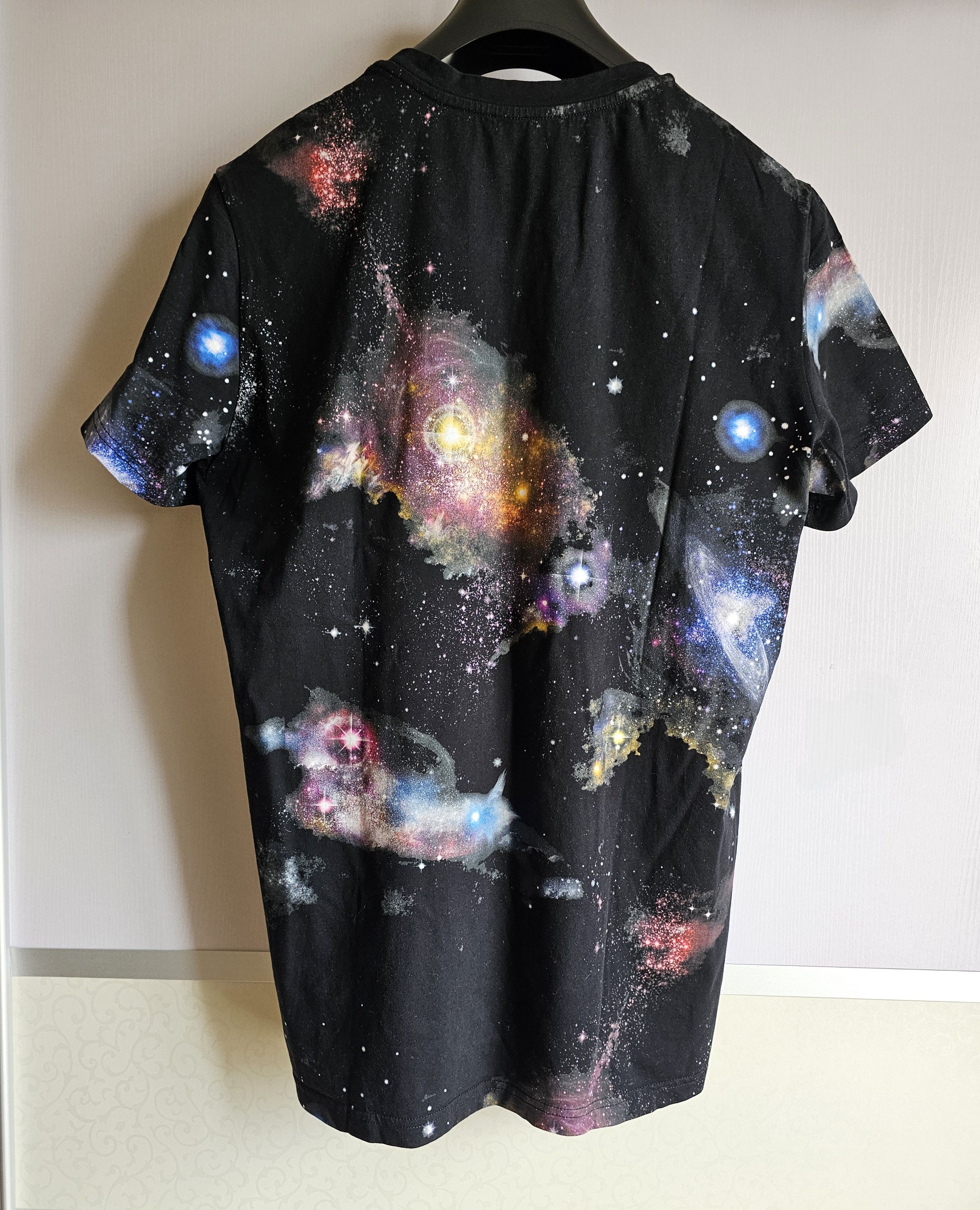 Balmain Balmain Men's Starry Sky Space T-shirts size XL Size US XL / EU 56 / 4 - 4 Thumbnail