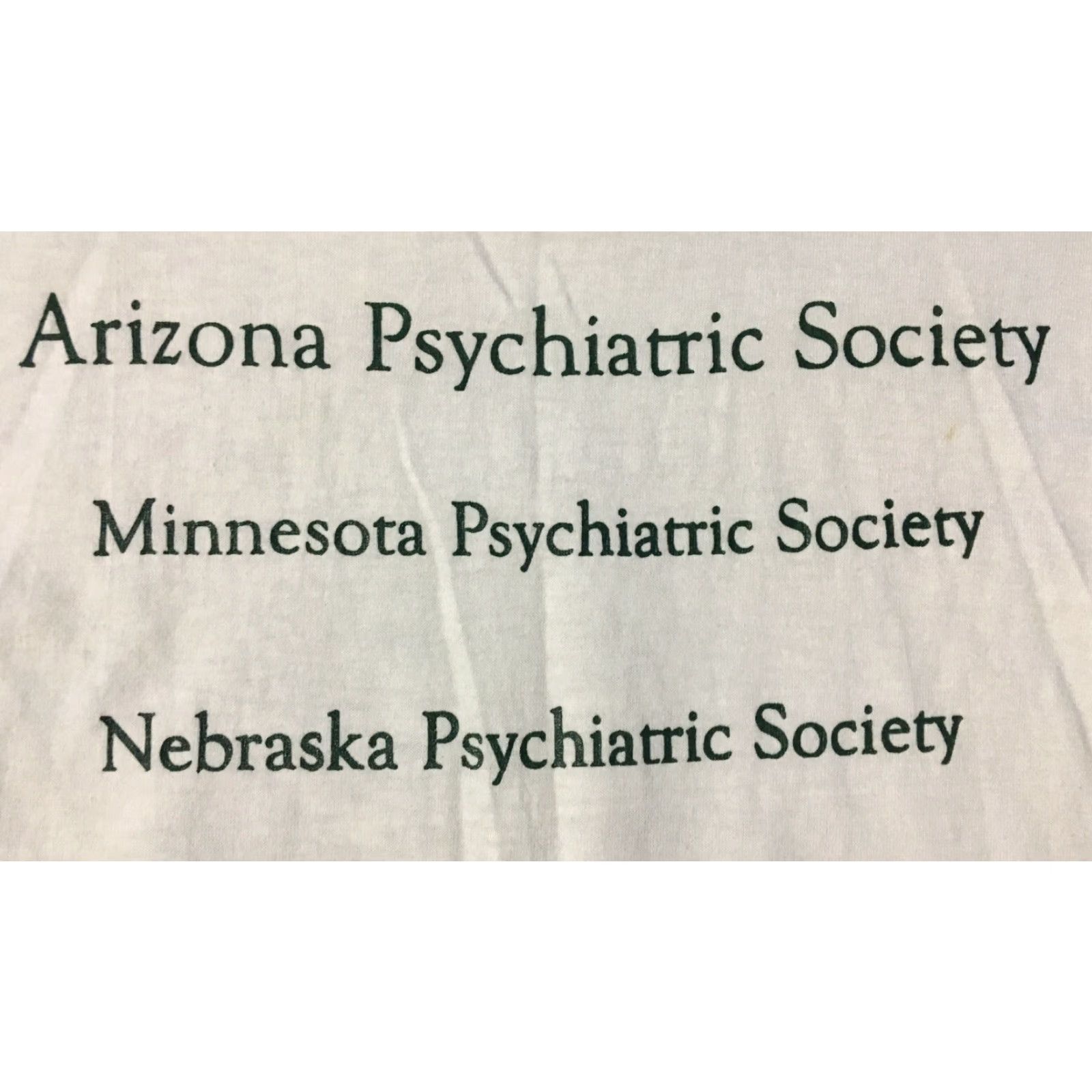 Vintage VINTAGE 90s New Visions Of The Brain Psychiatrist Shirt M USA Kindness Therapy Love Shirt Size US M / EU 48-50 / 2 - 4 Thumbnail