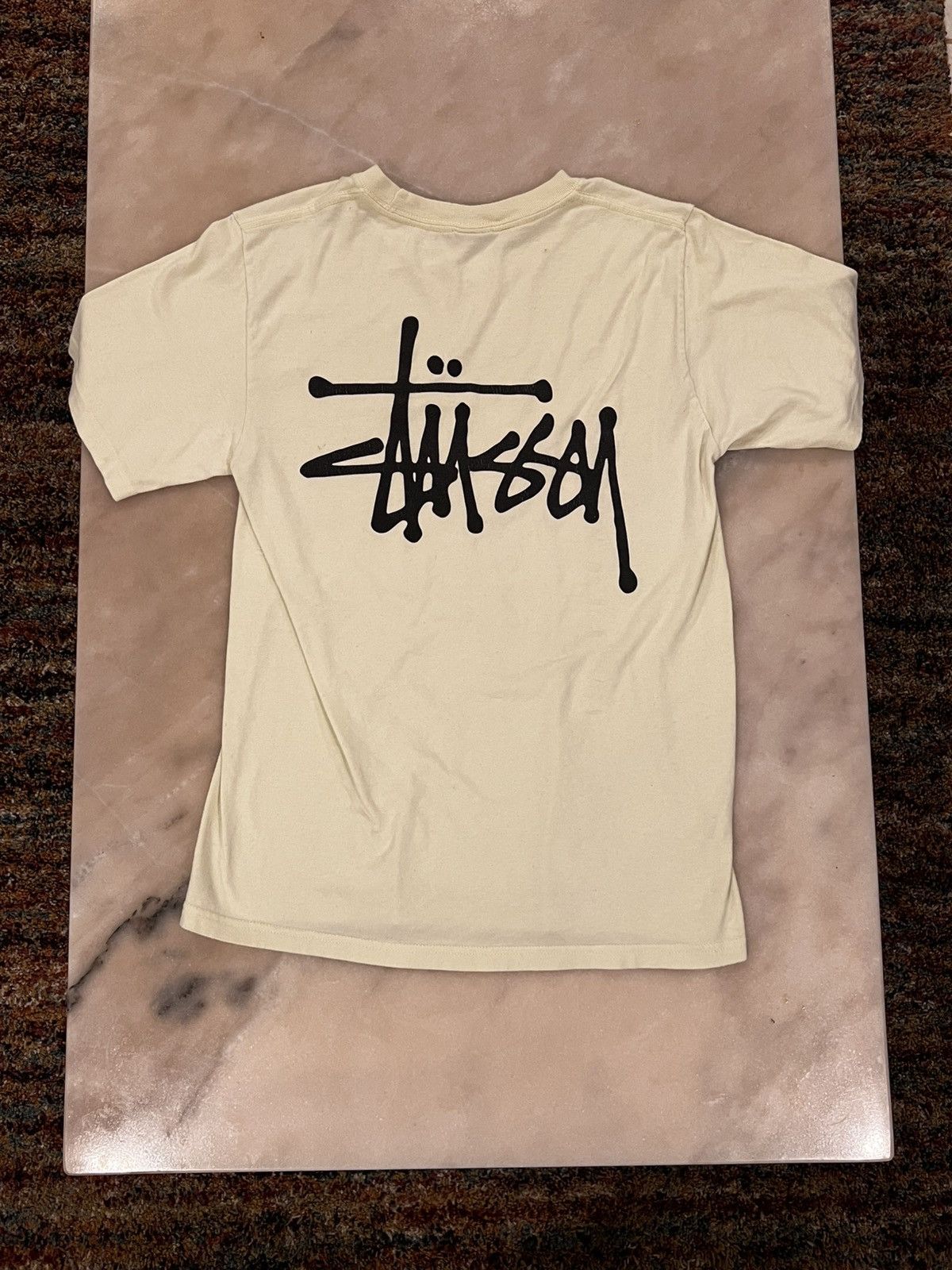 Stussy Stussy Yellow tee Size US S / EU 44-46 / 1 - 4 Thumbnail