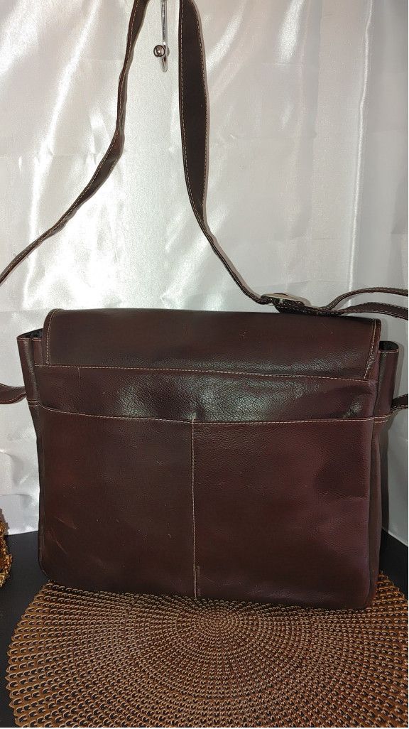 Late Lunch Latico Leather Messenger Bag Size ONE SIZE - 2 Thumbnail
