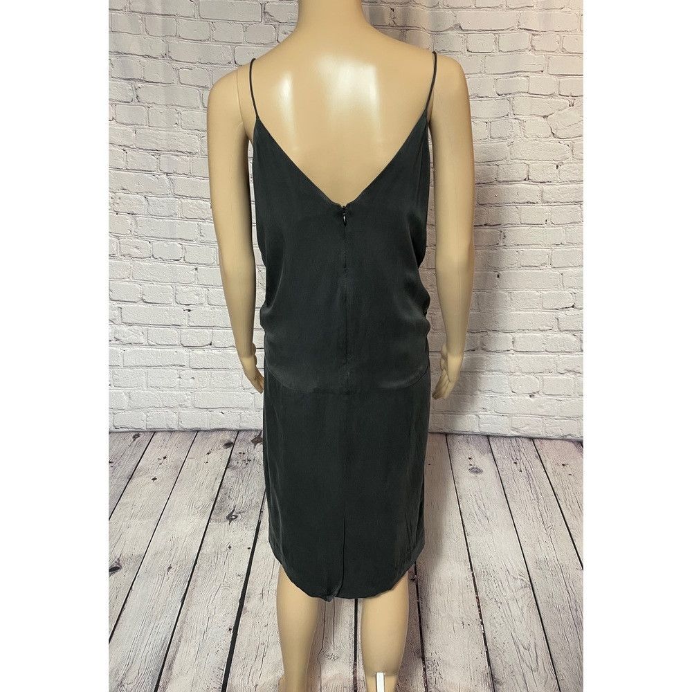 Banana Republic NWT New Banana Republic BR Monogram Silk Black Strap Dress Size M / US 6-8 / IT 42-44 - 5 Thumbnail