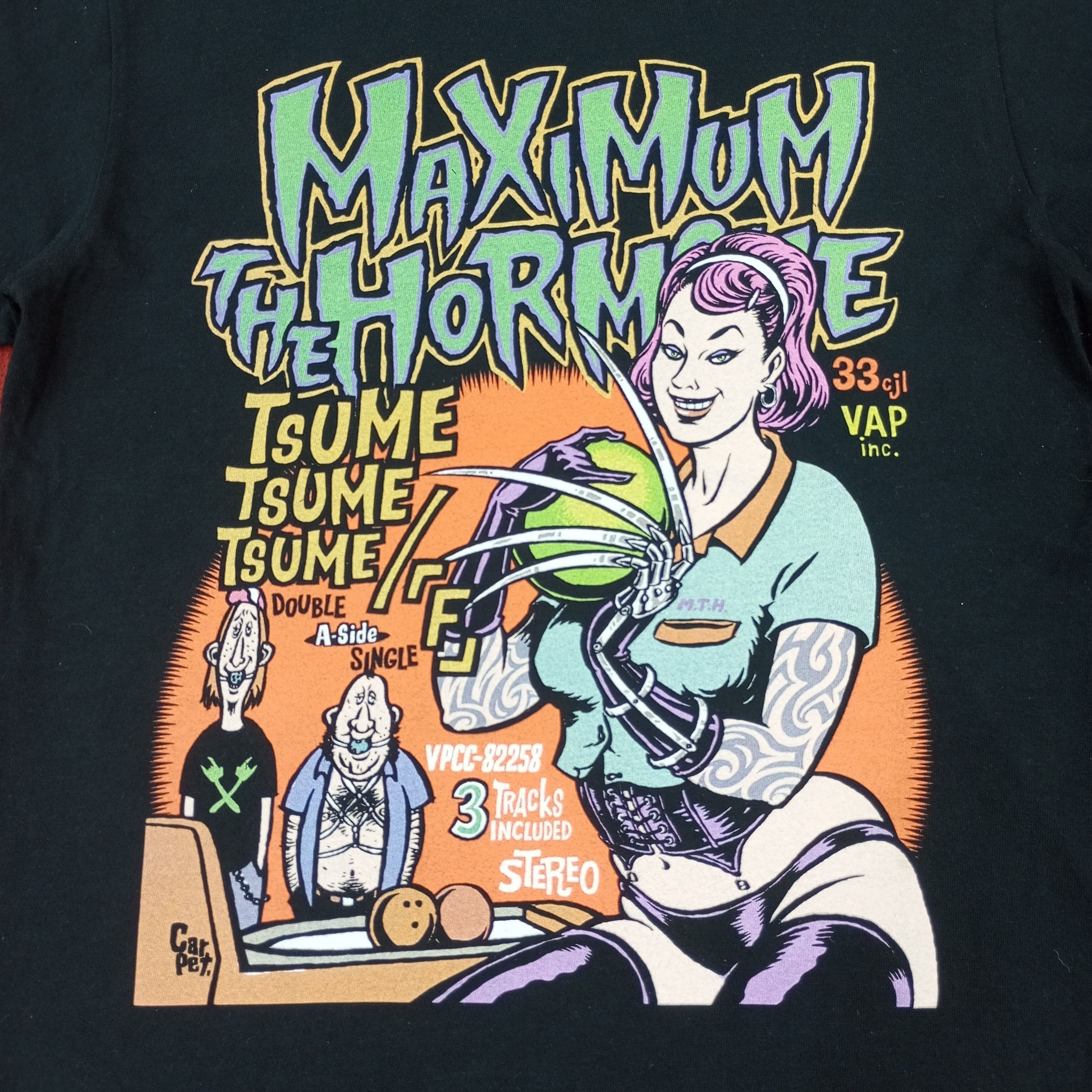 Band Tees × Vintage Maximum The Hormone Japanese Rock Band Tour 2008 Tshirt Size US S / EU 44-46 / 1 - 2 Thumbnail