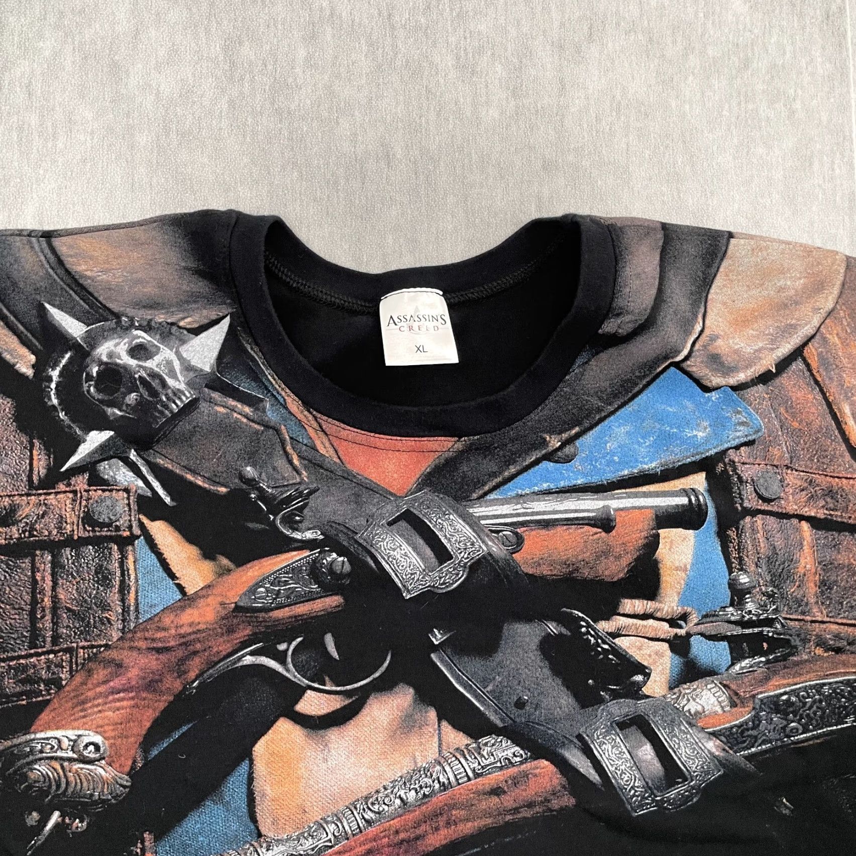 Vintage VINTAGE Assassin's Creed T-Shirt Adult XL Black Gaming Logo Graphic 2010s Mens Size US XL / EU 56 / 4 - 3 Thumbnail
