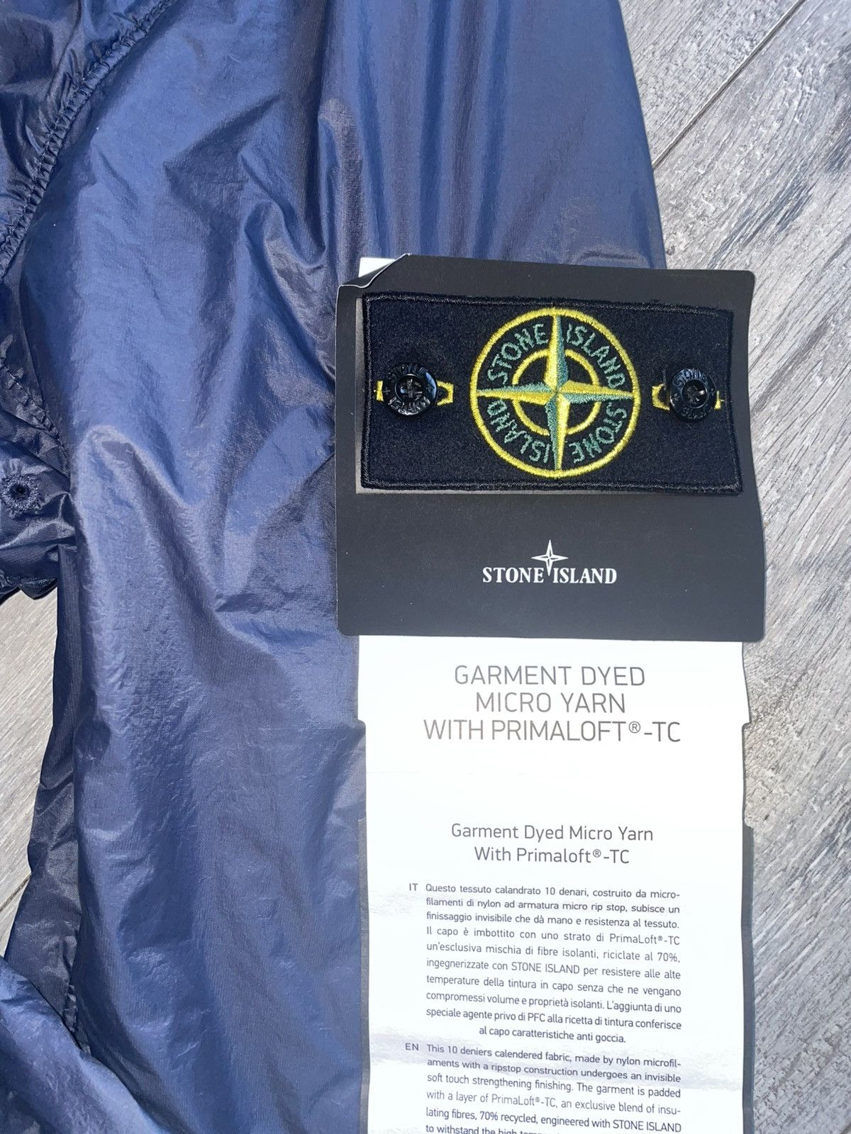 Stone Island Stone island micro yarn with primaloft Size US XXL / EU 58 / 5 - 5 Thumbnail