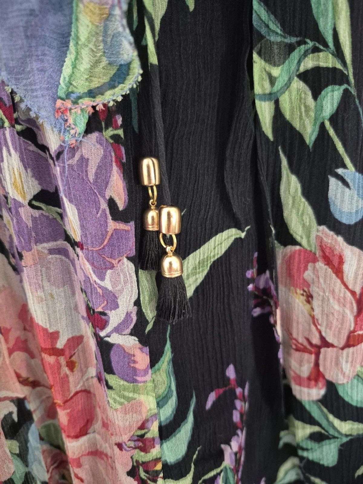 Zimmermann Bellitude Flutter Playsuit Romper Floral Silk Long Slv AU 0 Size S / US 4 / IT 40 - 11 Thumbnail