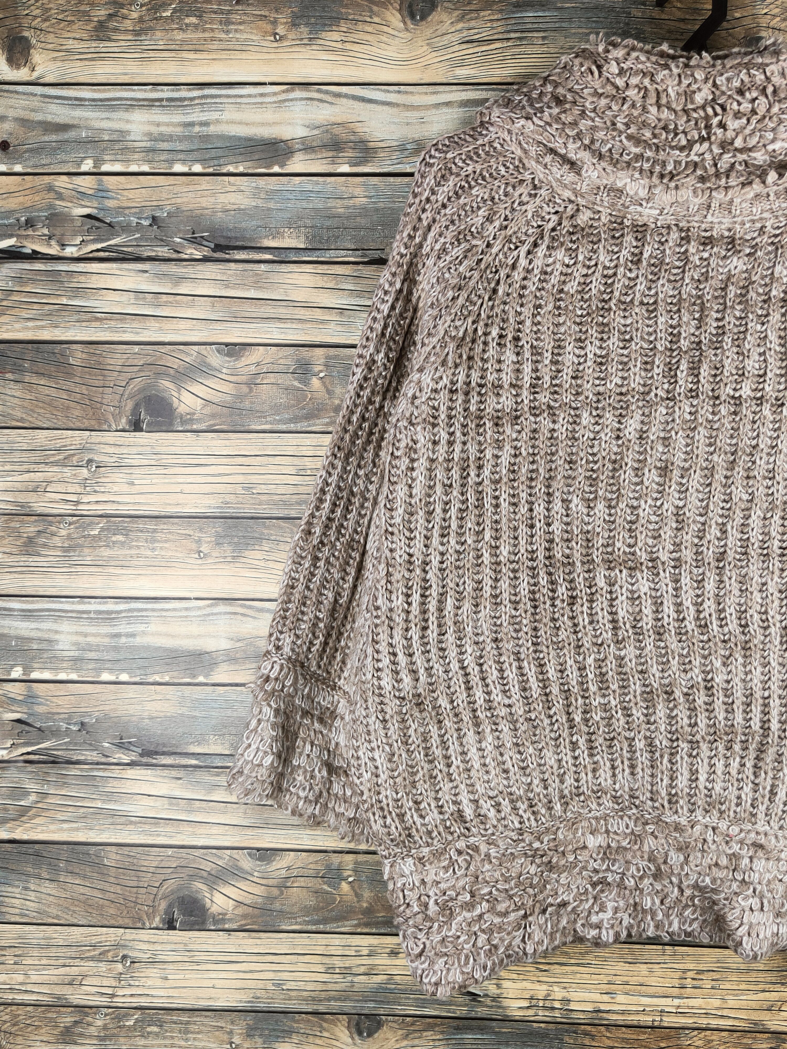 Japanese Brand DL Dazzlin Light Brown Knitwear Sweaters#46-604 Size L / US 10 / IT 46 - 8 Thumbnail