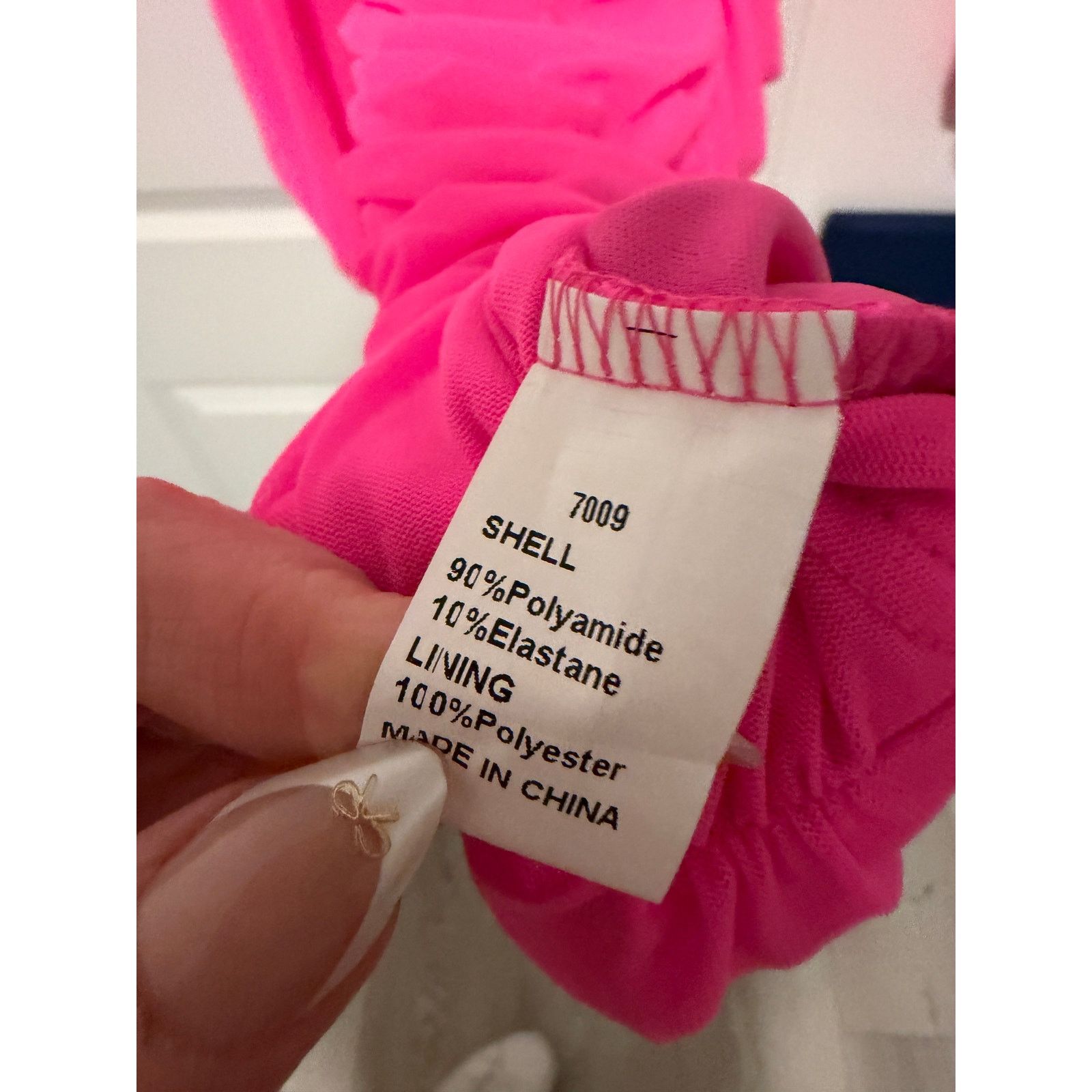 Other BTFBM Bright Pink Sexy Ruched Long Sleeve Bodycon Mini Dress Size S / US 4 / IT 40 - 7 Thumbnail
