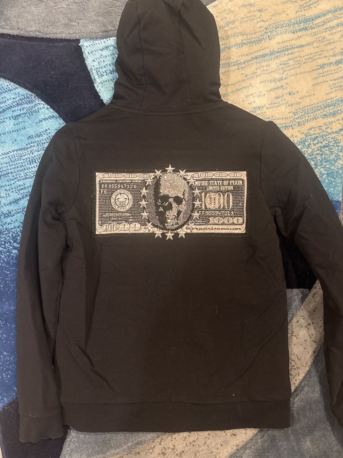 Philipp Plein KIDS SIZE Black zip up Size US XXS / EU 40 - 2 Thumbnail