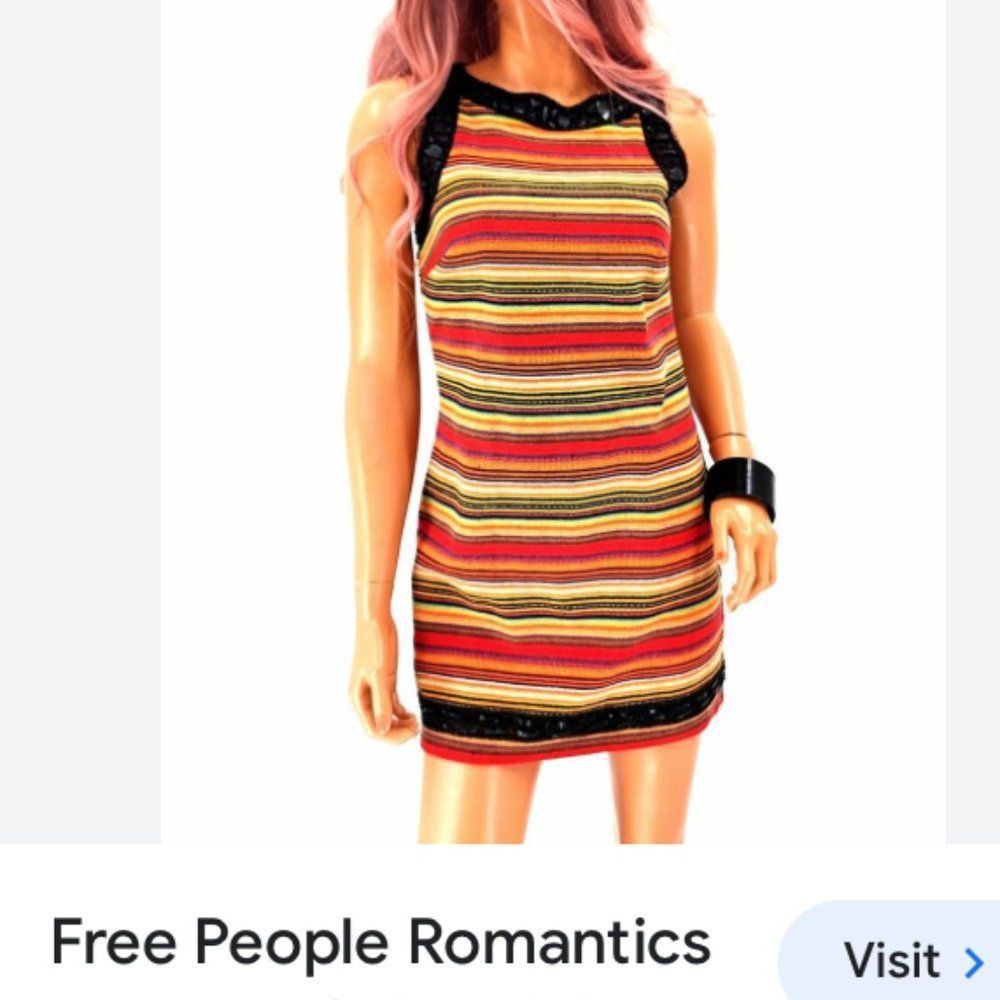 Free People Free People Romantics Tapestry Shift Dress Womens Size M Size M / US 6-8 / IT 42-44 - 8 Thumbnail
