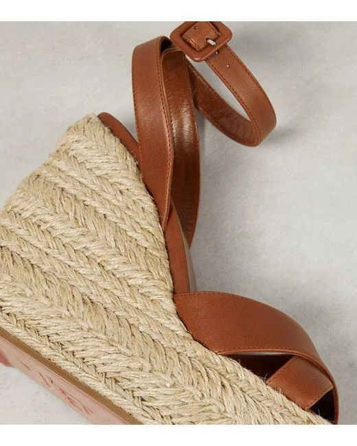 Christian Louboutin o1w1db10425 Sandals in Brown Size US 7 / IT 37 - 5 Thumbnail