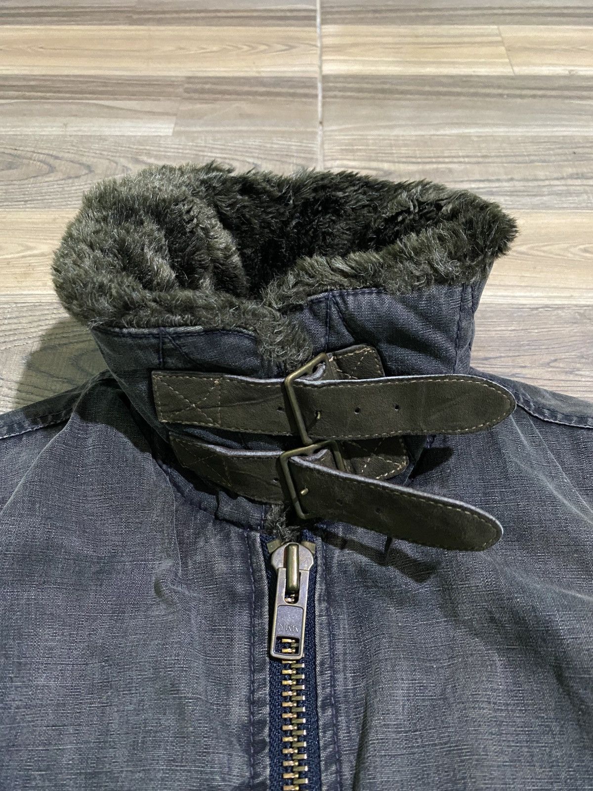 Le Grande Bleu (L.G.B.) JAPANESE BRAND JOHNBULL FUR FAUX KOJIMA JACKET Size US S / EU 44-46 / 1 - 6 Thumbnail