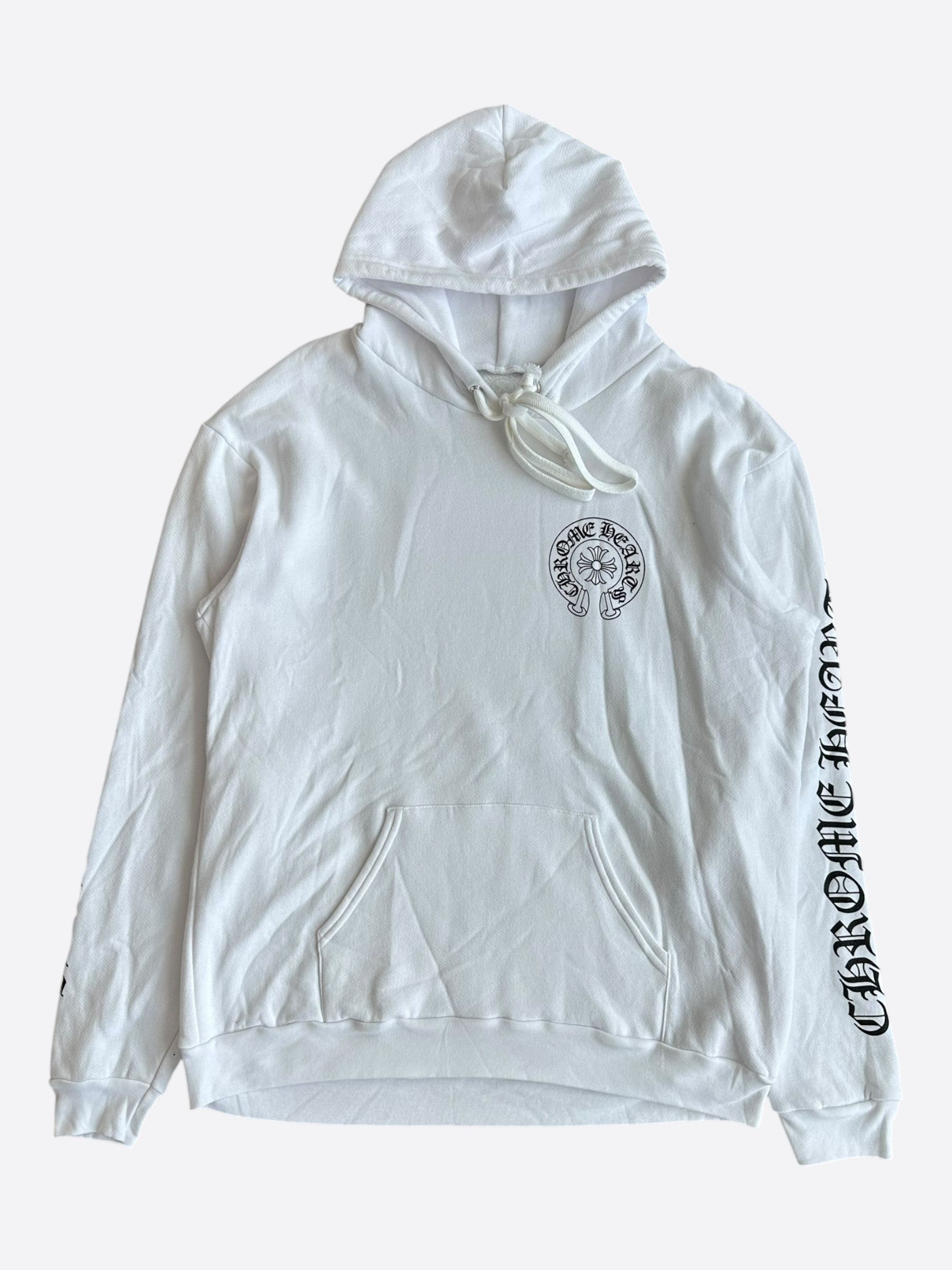 Chrome Hearts Chrome Hearts White & Black Horseshoe Logo Hoodie Size US XXL / EU 58 / 5 - 1 Thumbnail