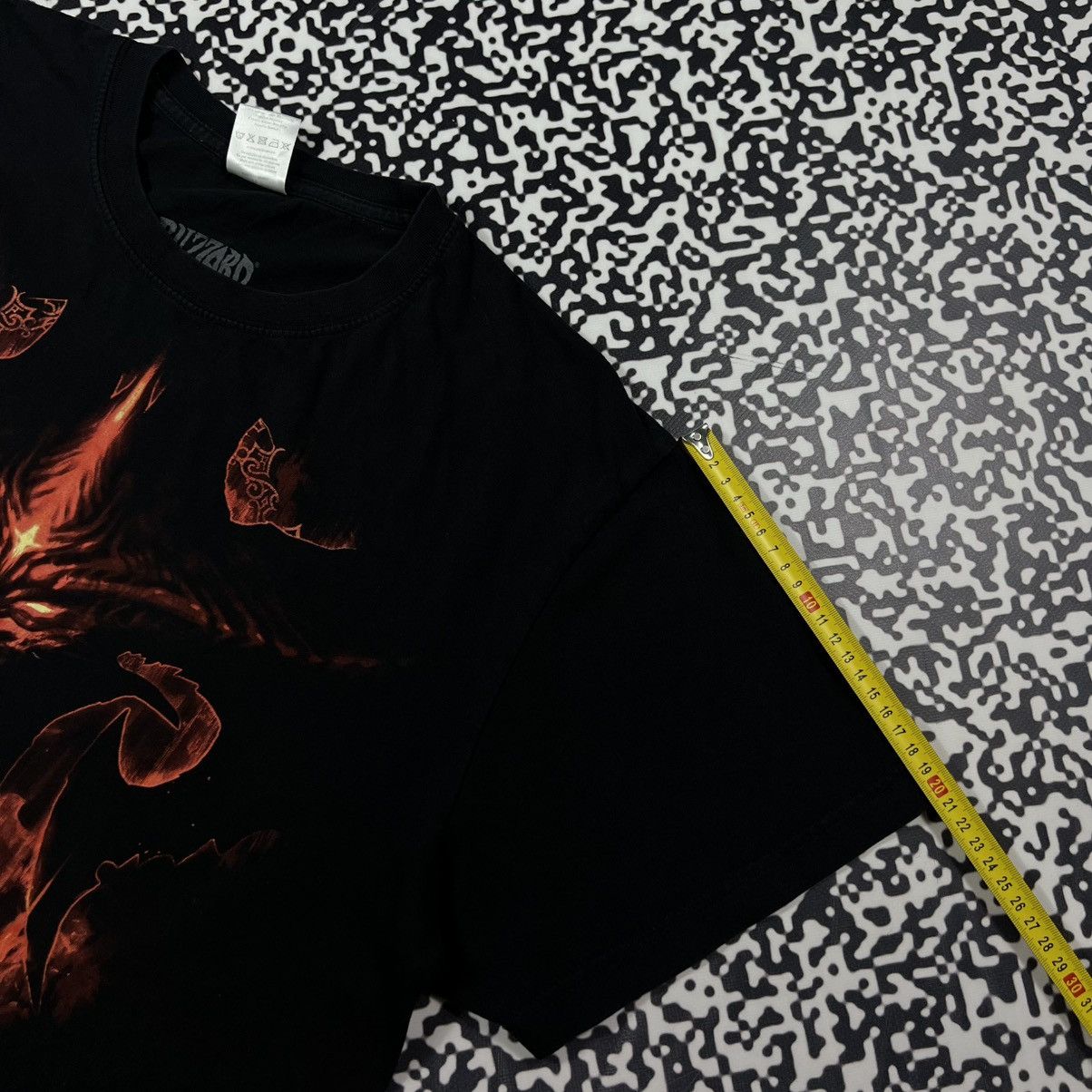 Vintage Vintage Y2K Blizzard Diablo 3 Game T-shirt Skull Devil Face Size US XL / EU 56 / 4 - 12 Thumbnail