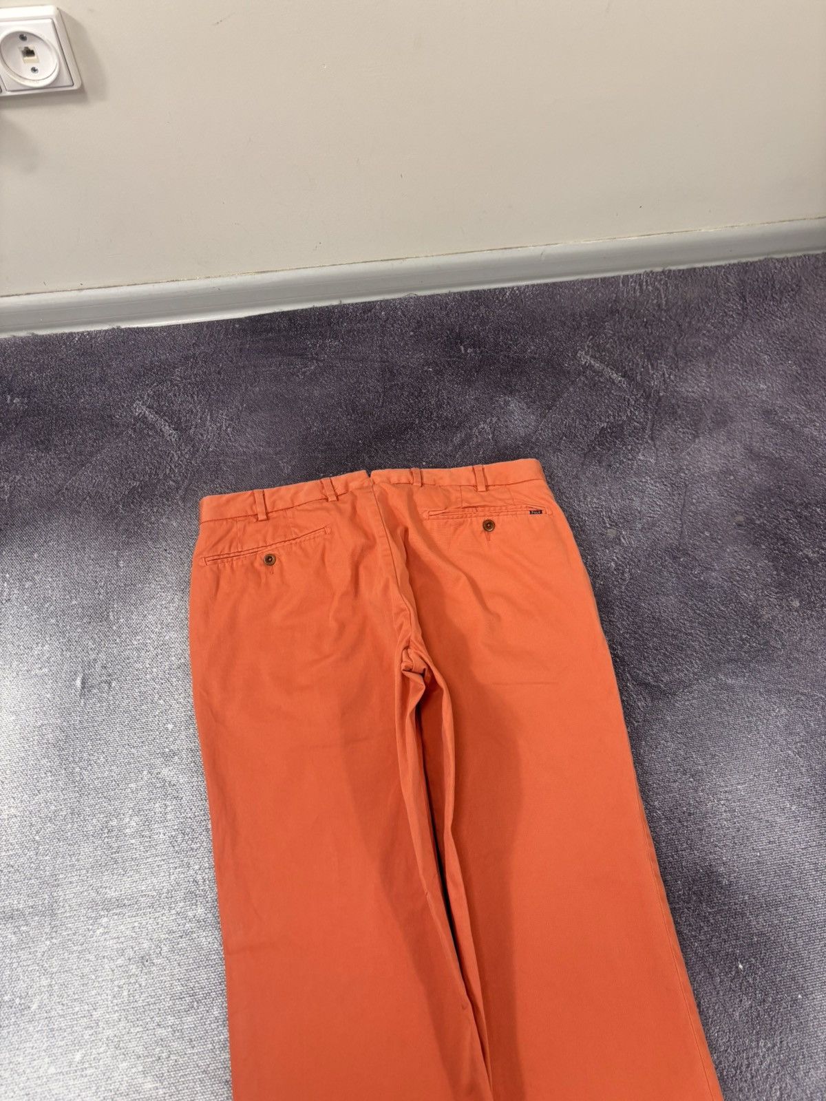 Polo Ralph Lauren Polo Ralph Lauren Men’s Classic Fit Orange Chino Pants Size US 32 / EU 48 - 16 Thumbnail