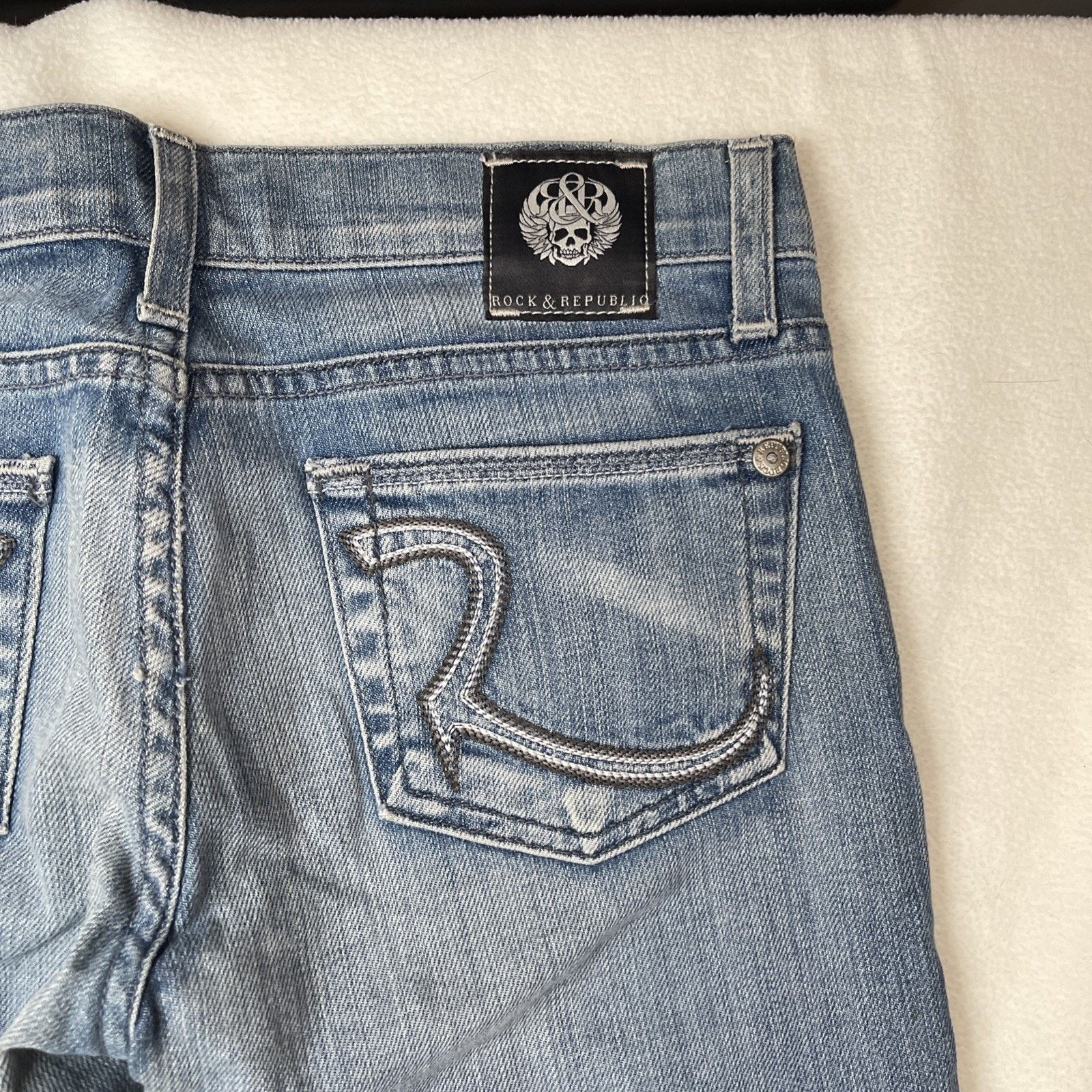Rock & Republic Rock & Republic Kasandra Bootcut Jeans sz 24 Size 24" / US 00 / IT 34 - 5 Thumbnail