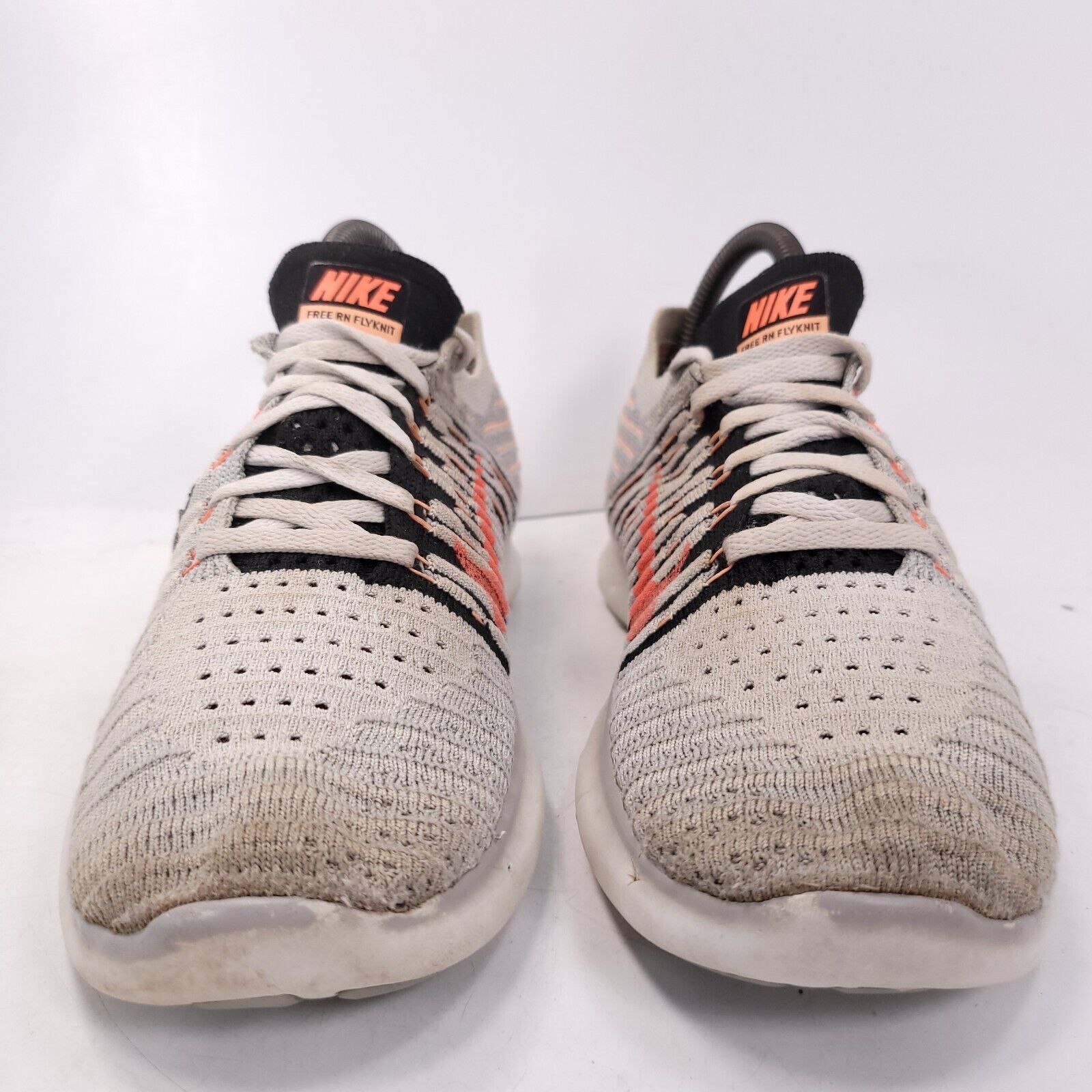 Nike Nike Free RN Flyknit Shoe Womens Size 7 831070-005 White Size US 7 / IT 37 - 2 Thumbnail