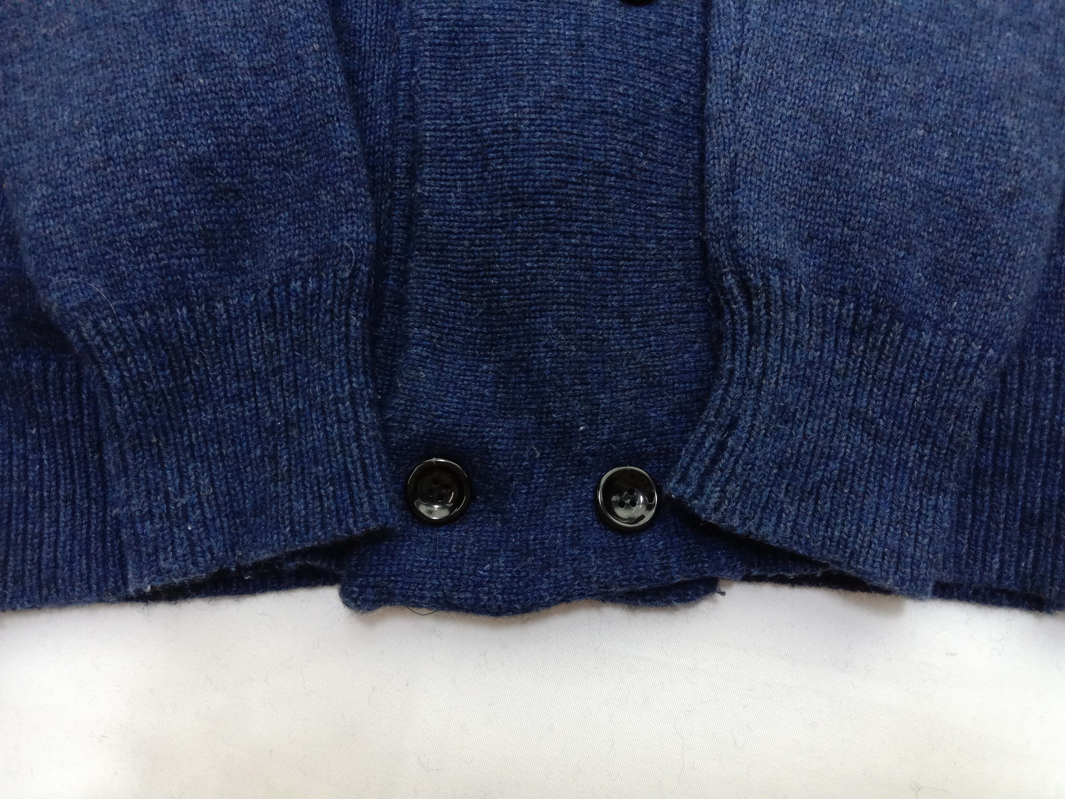 Beams Plus Vintage Beams Knit Wool Cardigan Size US L / EU 52-54 / 3 - 6 Thumbnail