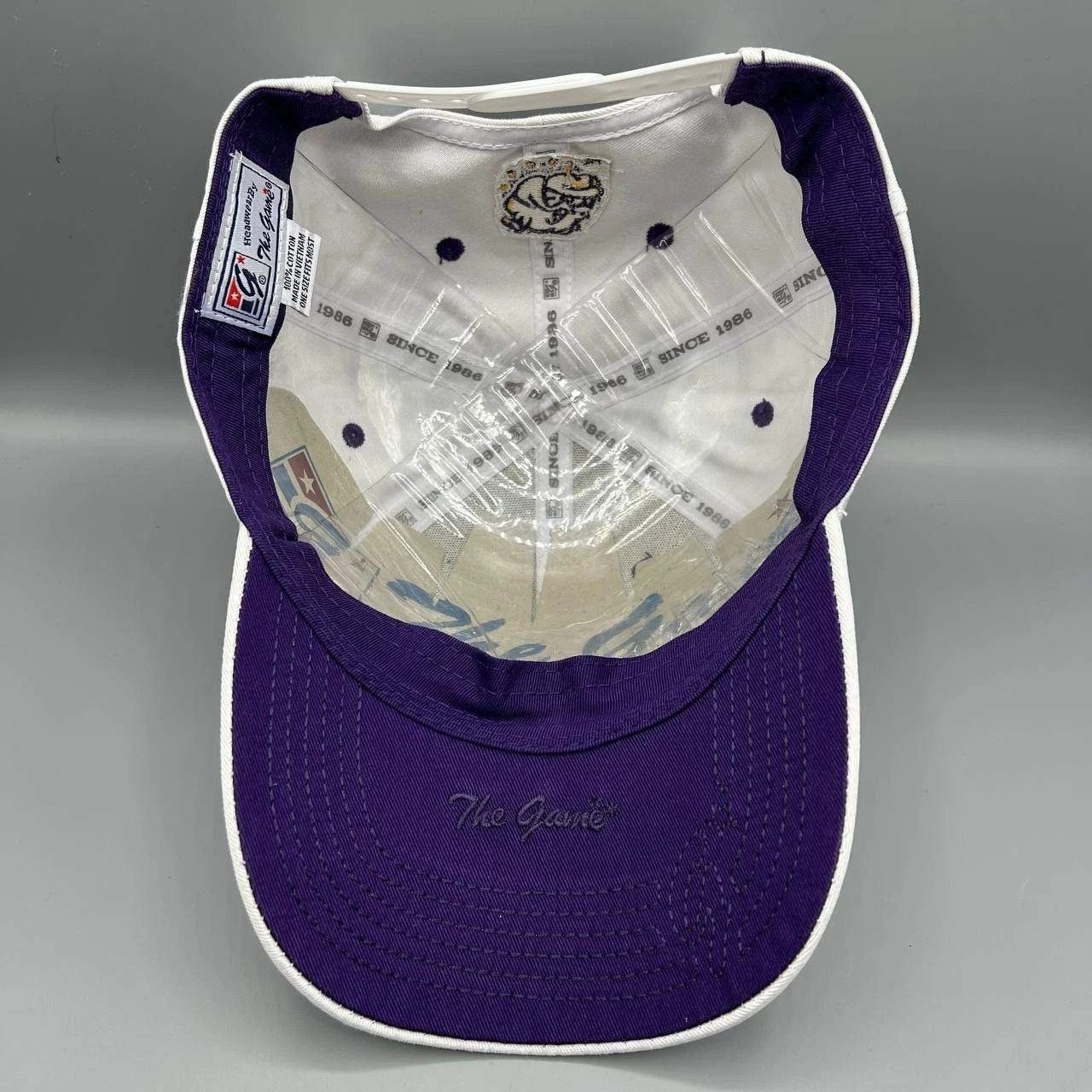 The Game Vintage Western Illinois University NCAA Snap Back Cotton Size ONE SIZE - 2 Thumbnail