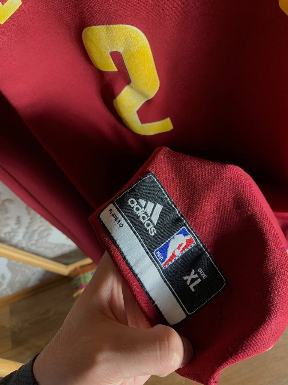 Adidas VINTAGE ADIDAS CLEVELAND CAVALIERS NBA JERSEY RETRO Y2K 90s Size US XL / EU 56 / 4 - 5 Thumbnail