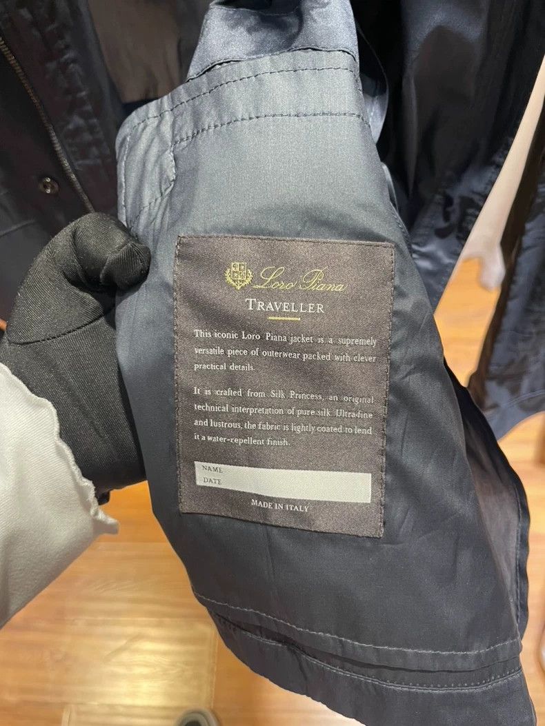 Loro Piana LORO PIANA The traveler wore a dark blue women's jacket Size XS / US 0-2 / IT 36-38 - 5 Thumbnail