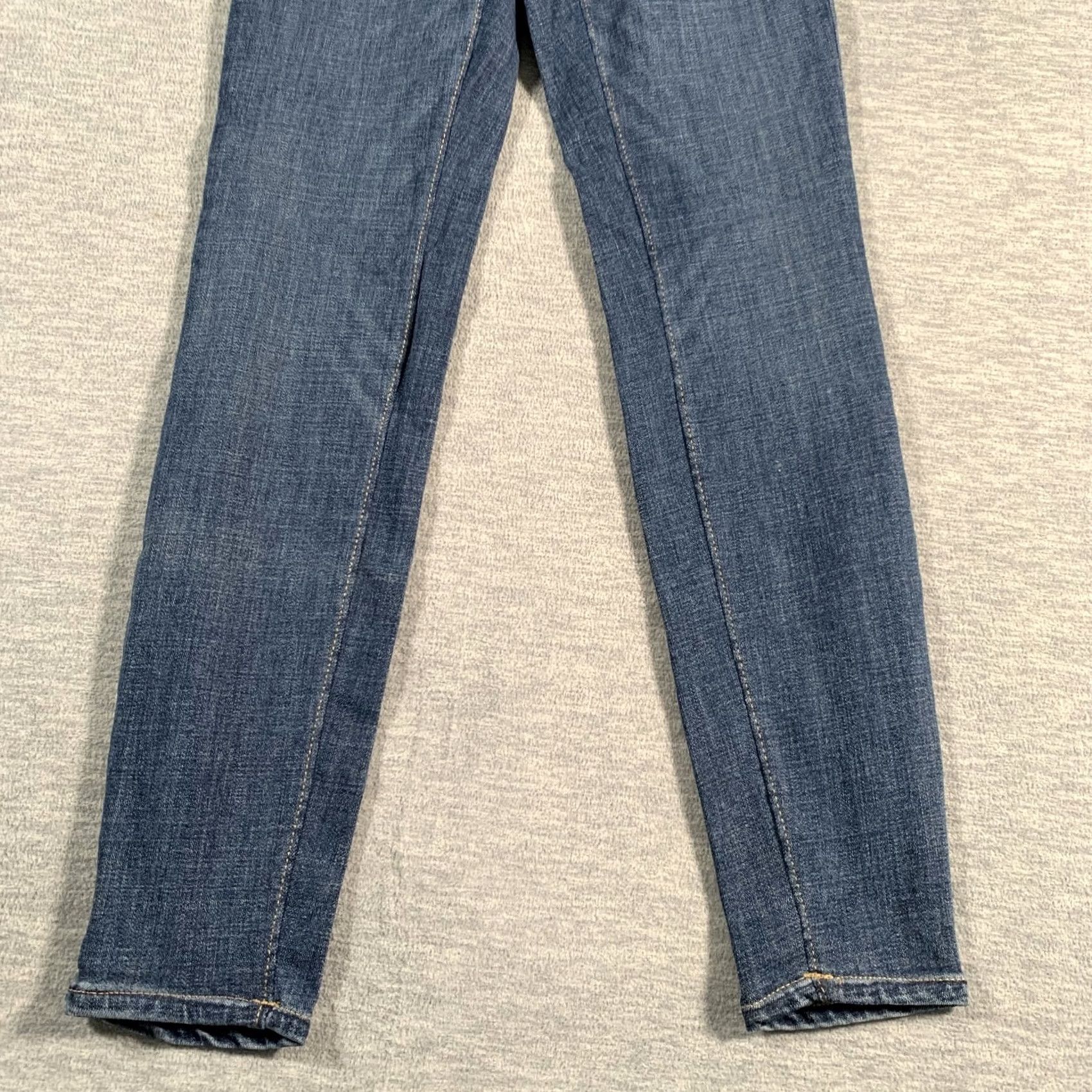Vintage Calvin Klein Jeans Womens Skinny Stretch Denim Pants Blue Classic Fit 4 Size 27" / US 4 / IT 40 - 3 Thumbnail