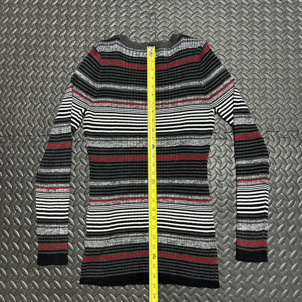 Other Pink Republic Sweater Top Blouse Striped Ribbed Knit XL Size XL / US 12-14 / IT 48-50 - 10 Thumbnail