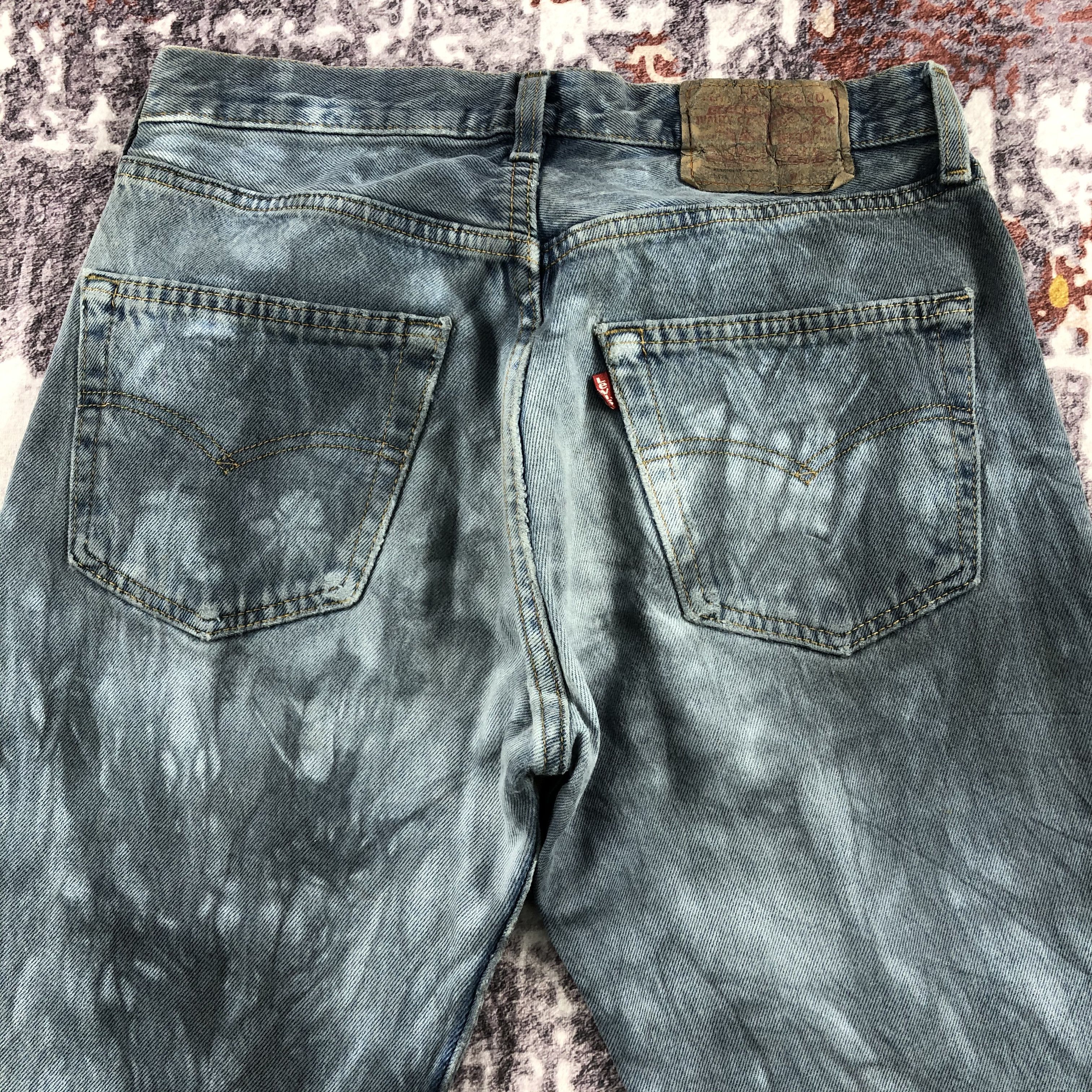 Levi's Vintage 90s Levis 501 Bleached Jeans-JM2186 Size US 29 - 6 Thumbnail