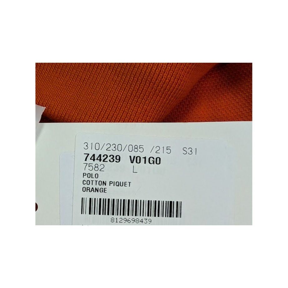 Bottega Veneta o1rshd1 Cotton Polo Shirt in Orange Size US L / EU 52-54 / 3 - 19 Thumbnail