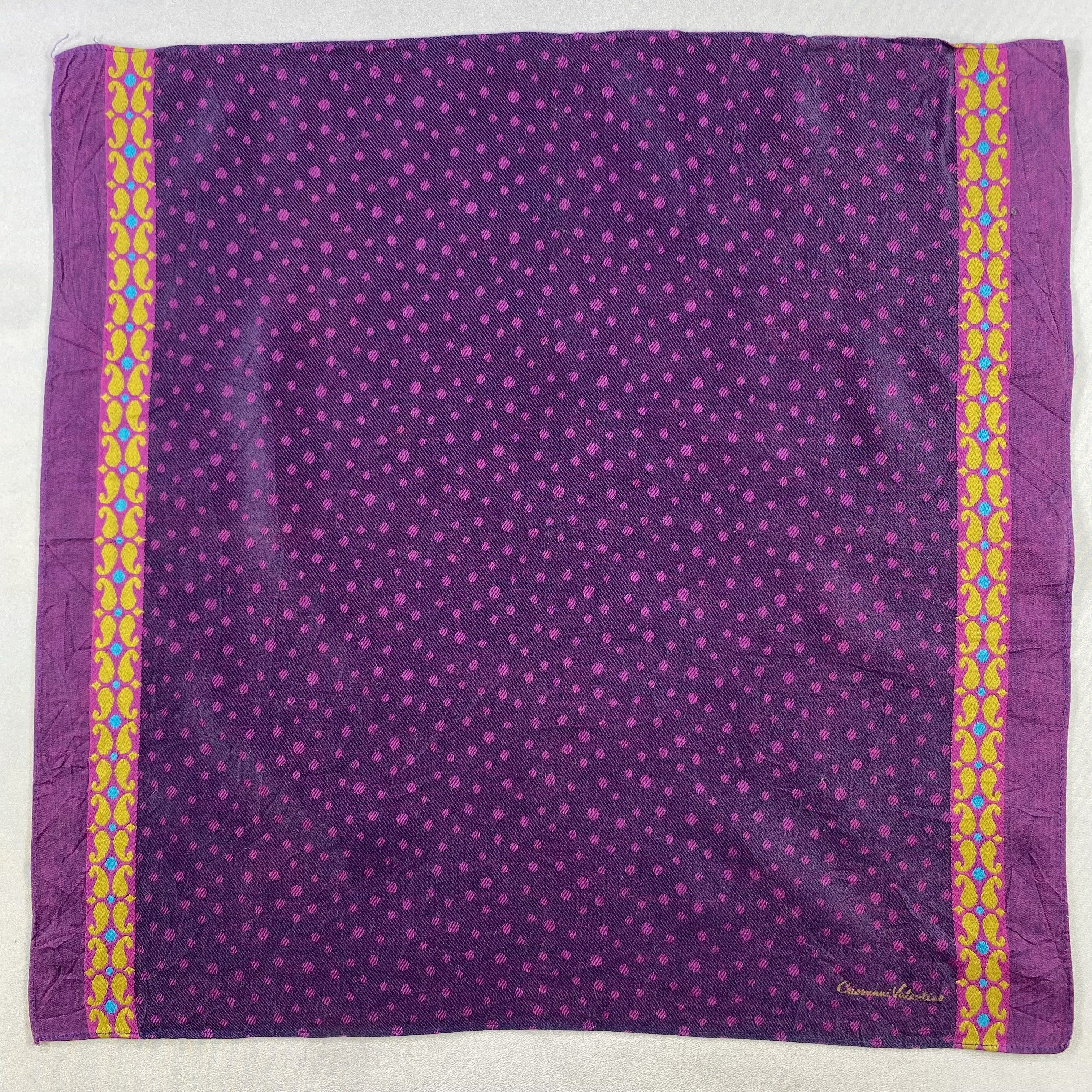 Giovanni Valentino × Vintage Giovanni Valentino Bandana/ Handkerchief / Neckerchief Size ONE SIZE - 1 Thumbnail