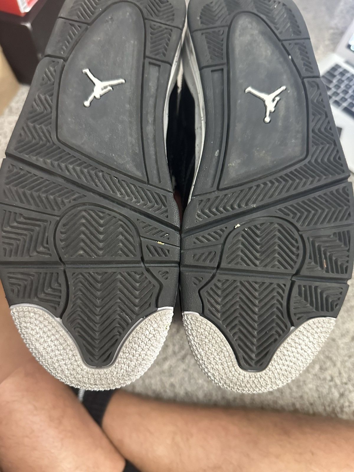 Jordan Brand Air jordan 4 oreo LS - size 8 Size US 8 / EU 41 - 3 Thumbnail