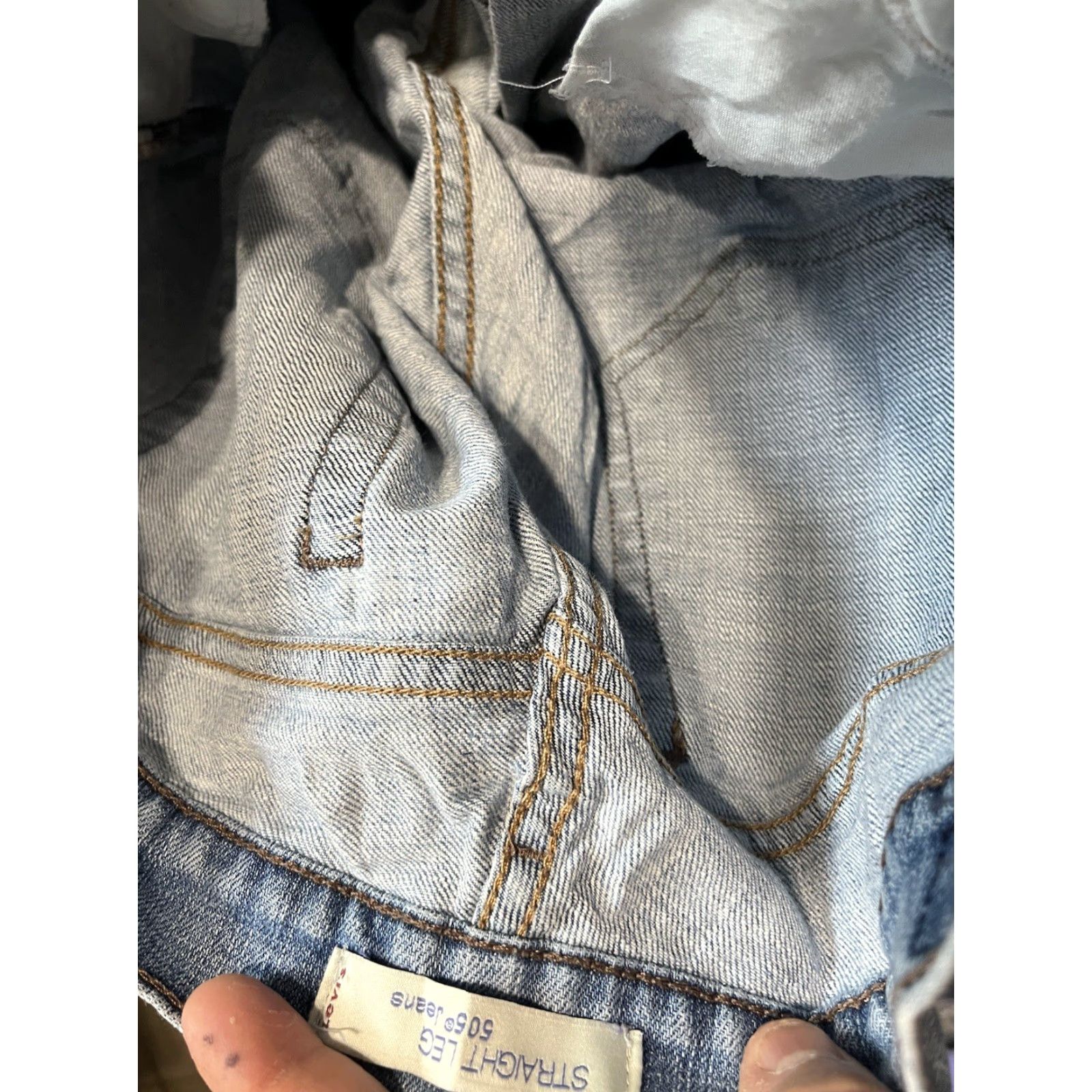 Levi's VINTAGE Levi's Jeans Womens 10 Medium Blue 505 Straight Leg Zip Fly Casual Size 32" / US 10 / IT 46 - 5 Thumbnail