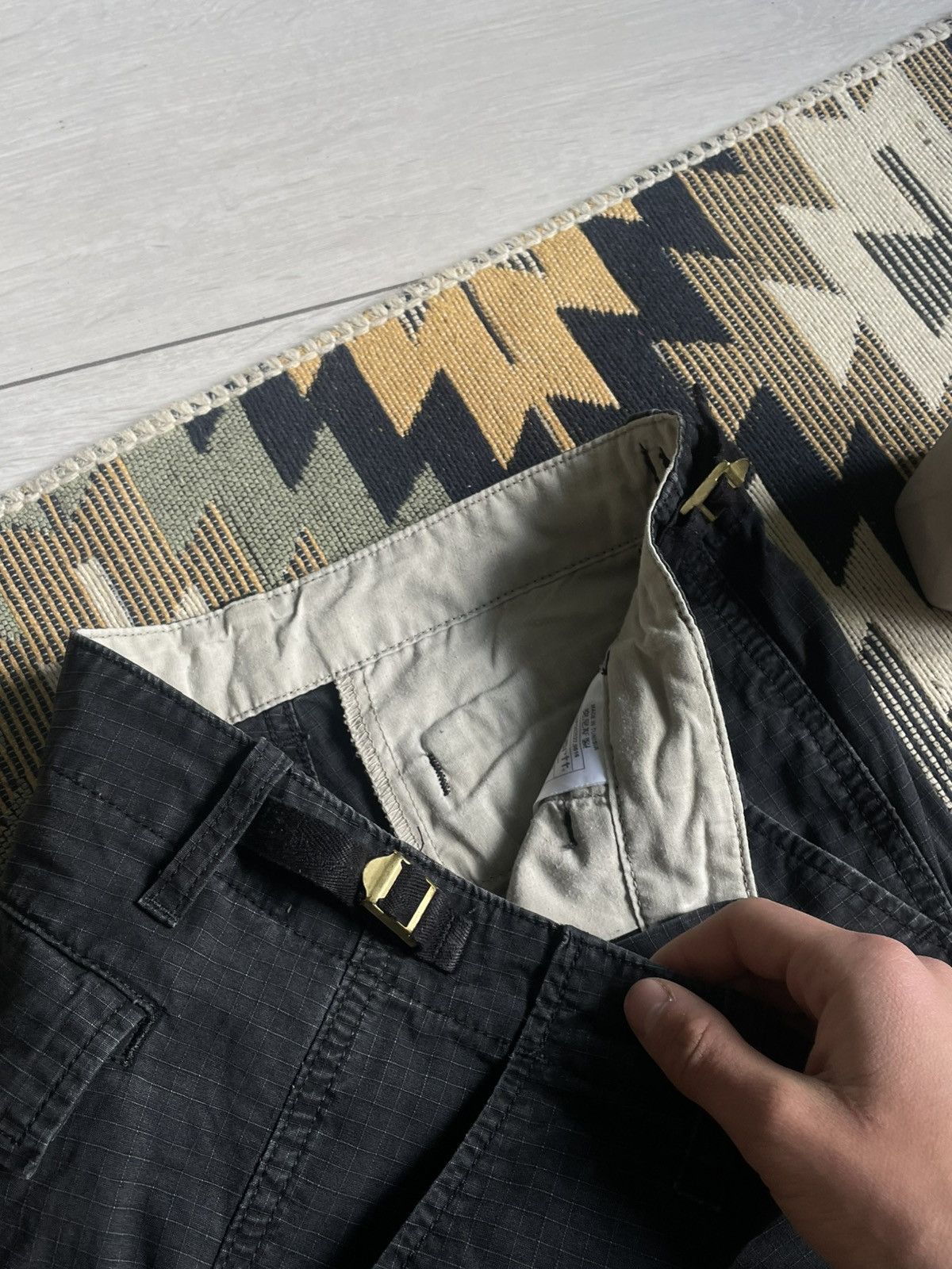 Carhartt × Vintage Vintage Carhartt Cargo Y2K Distressed Aviation Pants Size US 28 / EU 44 - 8 Thumbnail