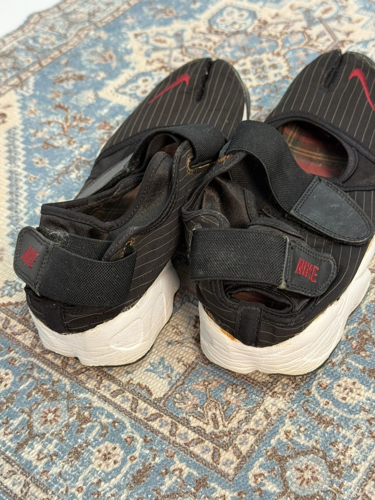Nike Vintage 2000s Nike Air Rift Tabi Ninja Japanese Shoes 45,5 Size US 13 / EU 46 - 5 Thumbnail
