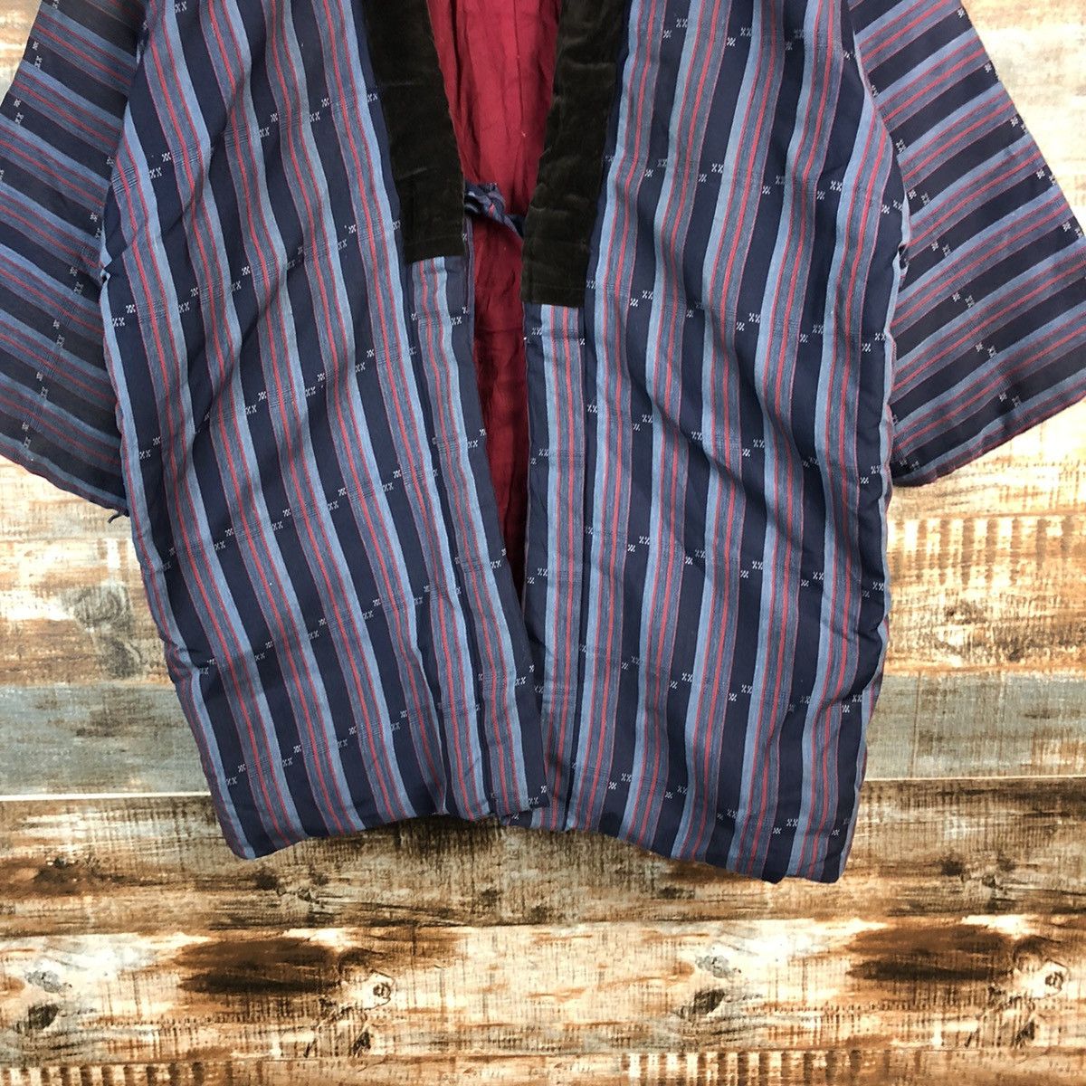 Japanese Brand Japan vintage Kimono Blue cardigan #A2312 Size US L / EU 52-54 / 3 - 6 Thumbnail