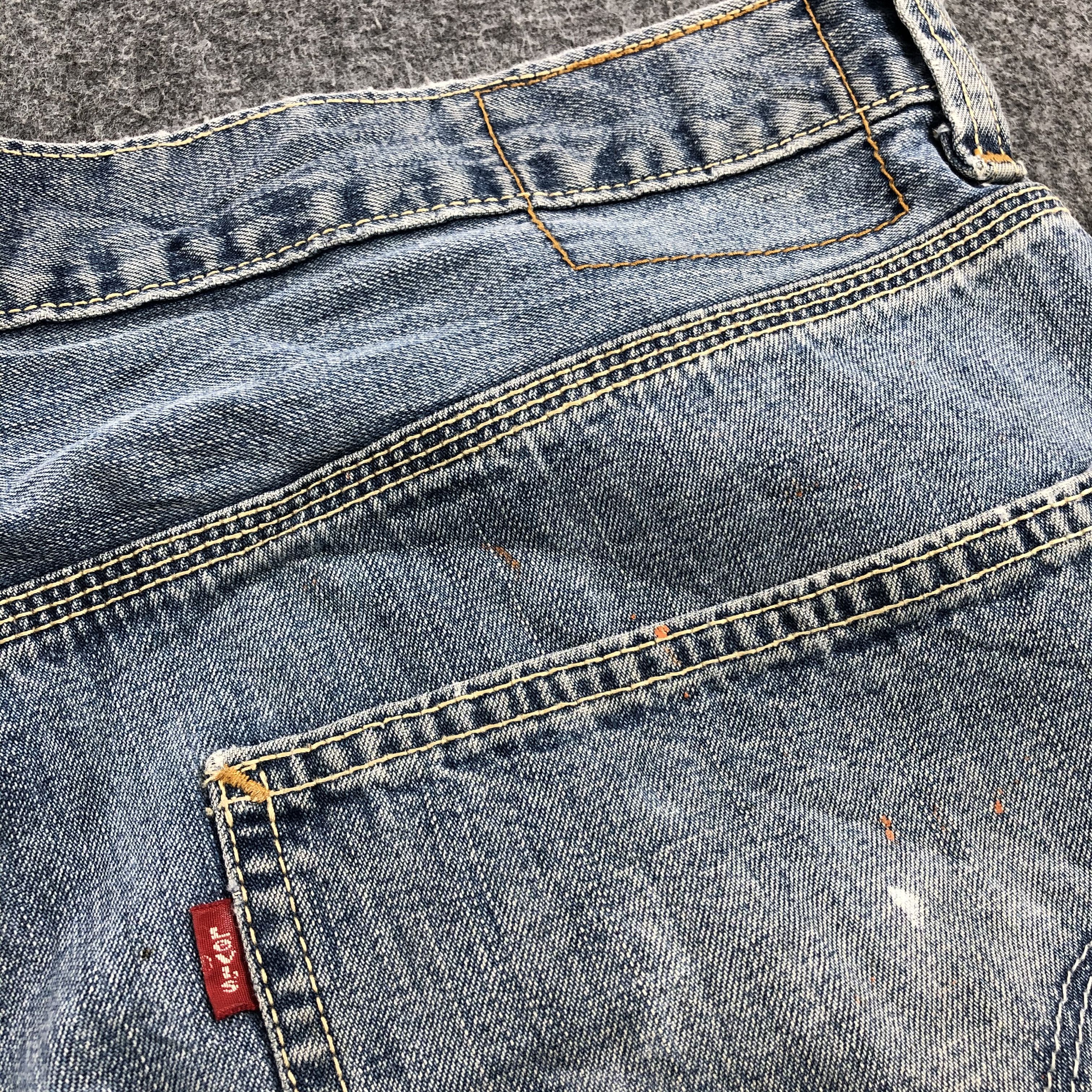 Levi's × Vintage Vintage Distress Levis Carpenter Jeans-JM1227 Size US 38 / EU 54 - 7 Thumbnail