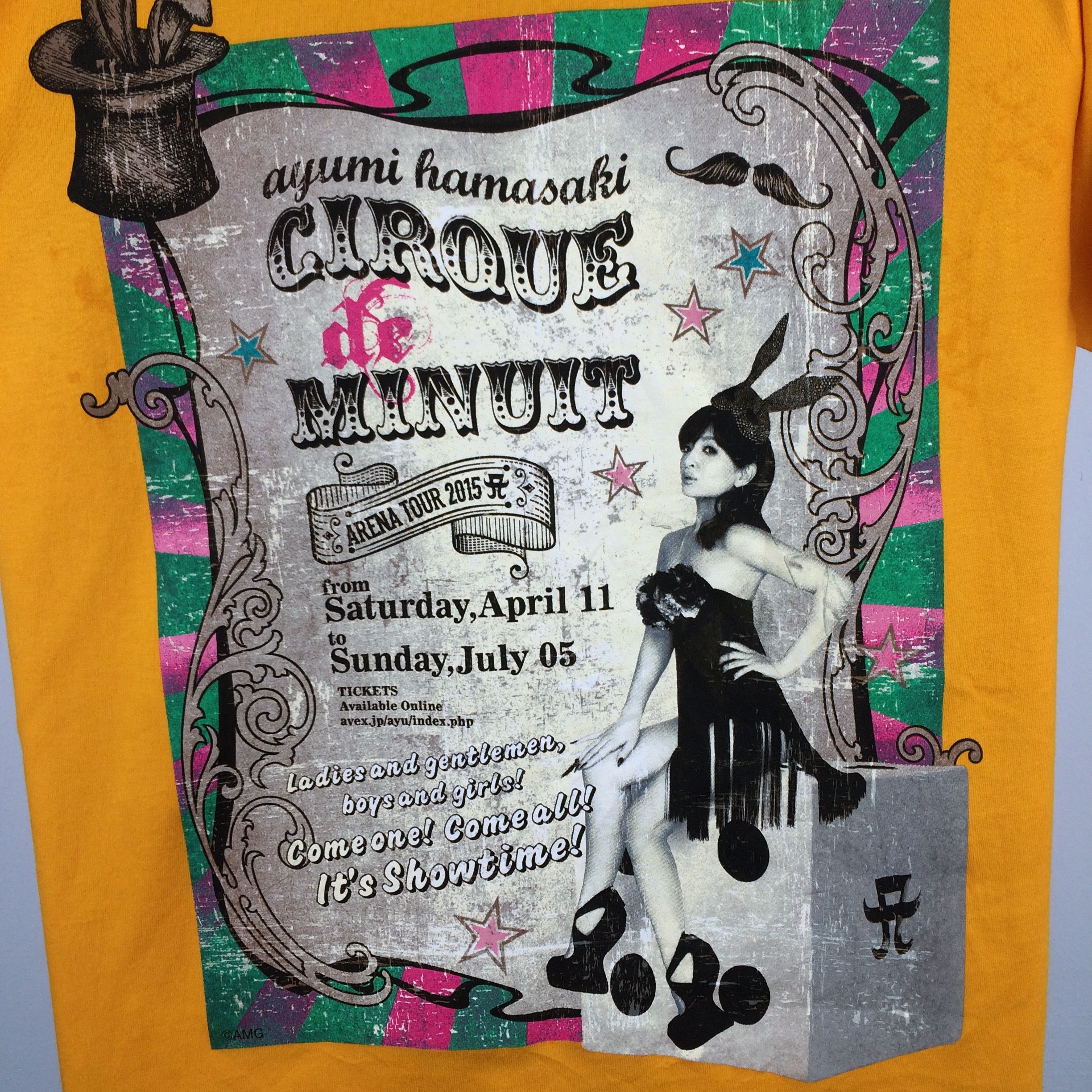 Band Tees × Vintage G18 RARE! AYUMI HAMASAKI JAPAN TOUR PROMO TEE Size US M / EU 48-50 / 2 - 2 Thumbnail