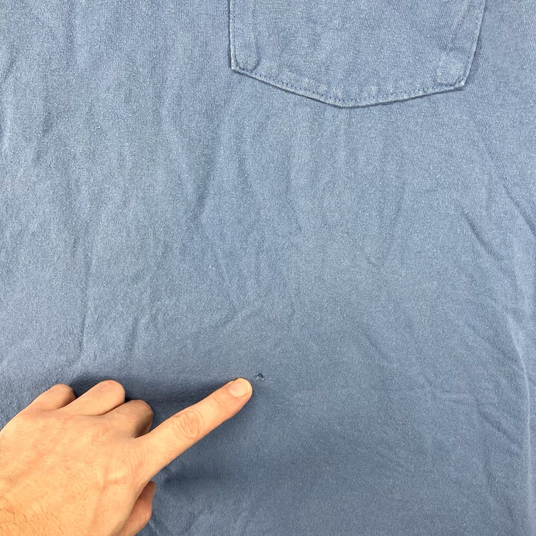 Carhartt Carhartt T-Shirt Mens 2XLT Blue Outdoor Pocket Crew Neck Logo Tee Big & Tall Size US XXL / EU 58 / 5 - 6 Thumbnail