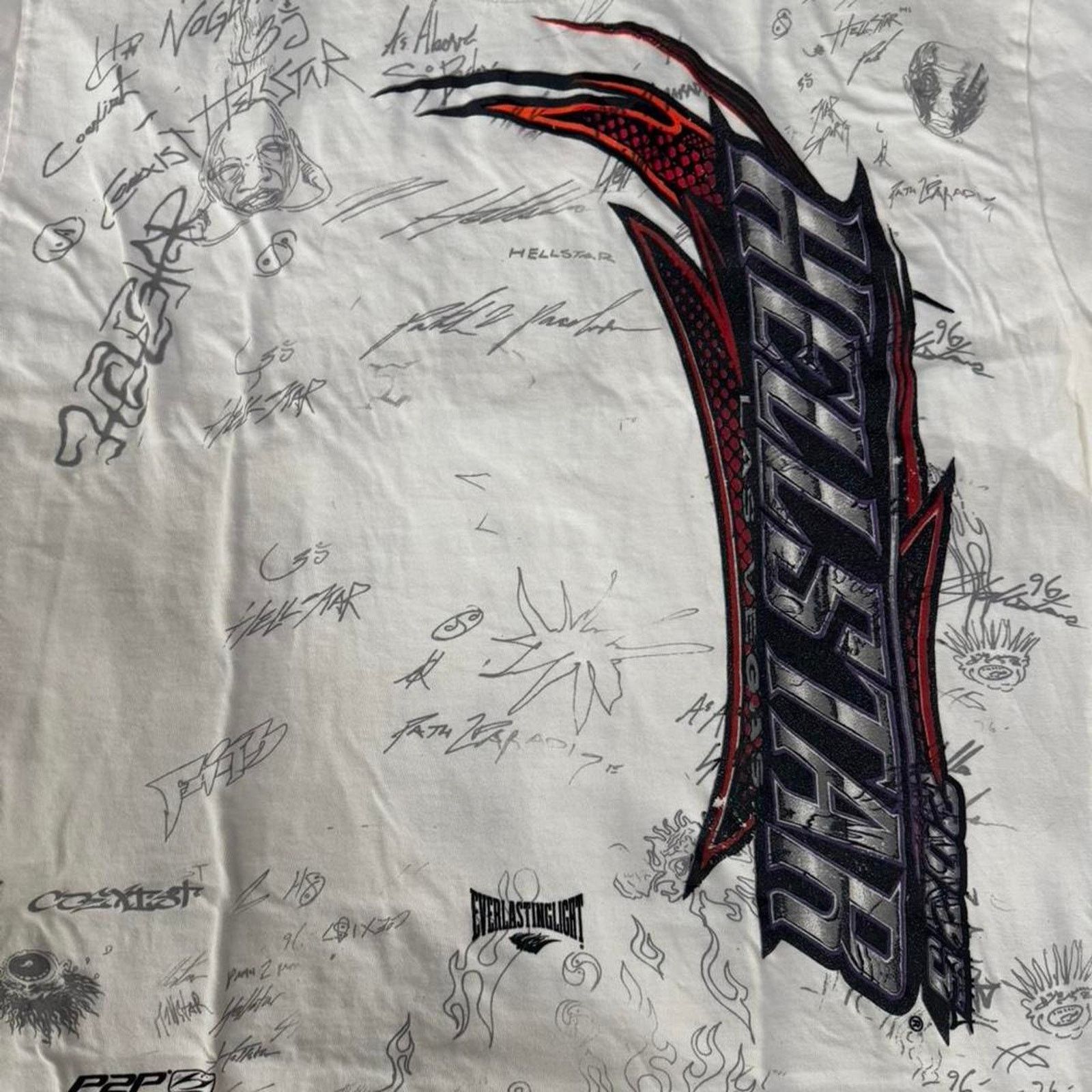 HELLSTAR Hellstar nascar tee rare unreleased Size US S / EU 44-46 / 1 - 4 Thumbnail
