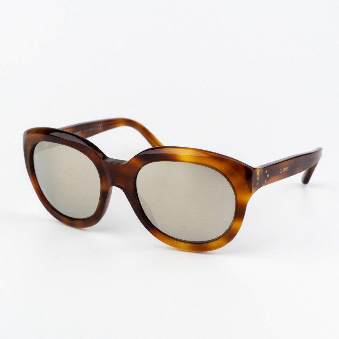 Celine Celine Women Sunglasses Havana Smoke Mirror CL40071I 56C NEW Size ONE SIZE - 1 Thumbnail