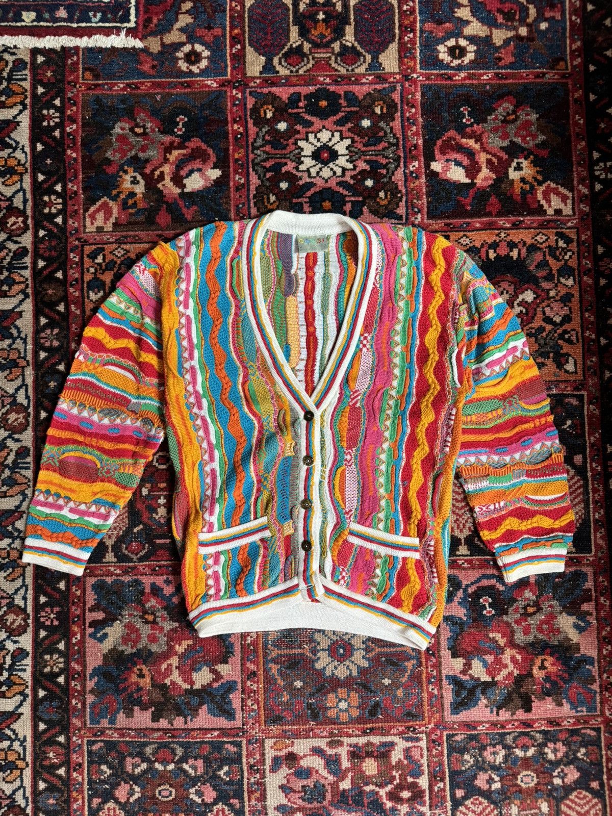 Coogi Coogi Knit Cardigan Size US M / EU 48-50 / 2 - 1 Thumbnail