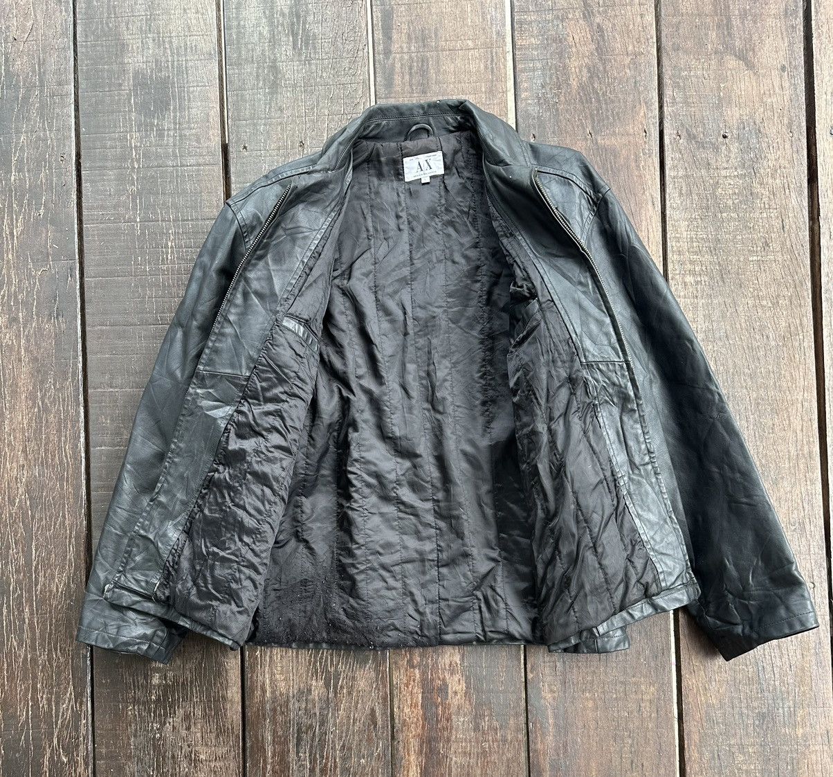 Armani Exchange Armani exchange leather jacket Size US L / EU 52-54 / 3 - 13 Thumbnail
